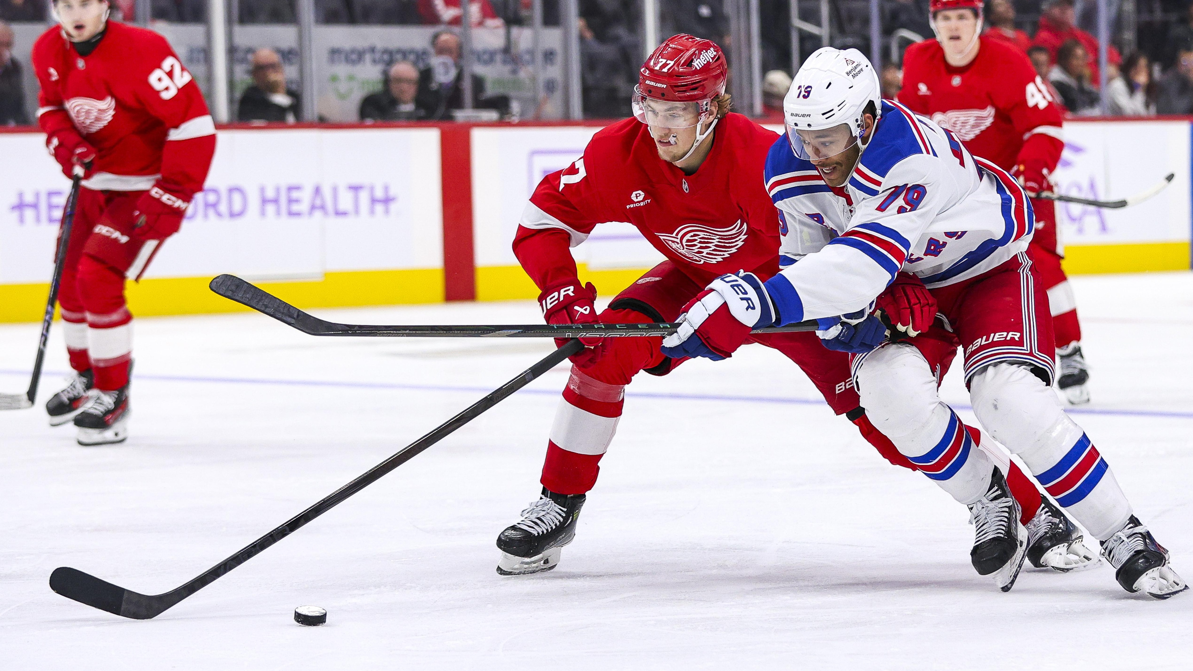 New York Rangers v Detroit Red Wings