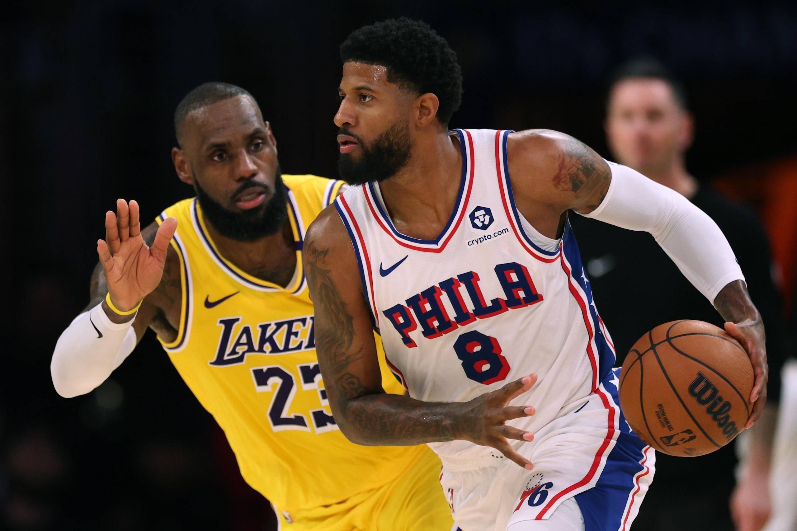 Philadelphia 76ers v Los Angeles Lakers