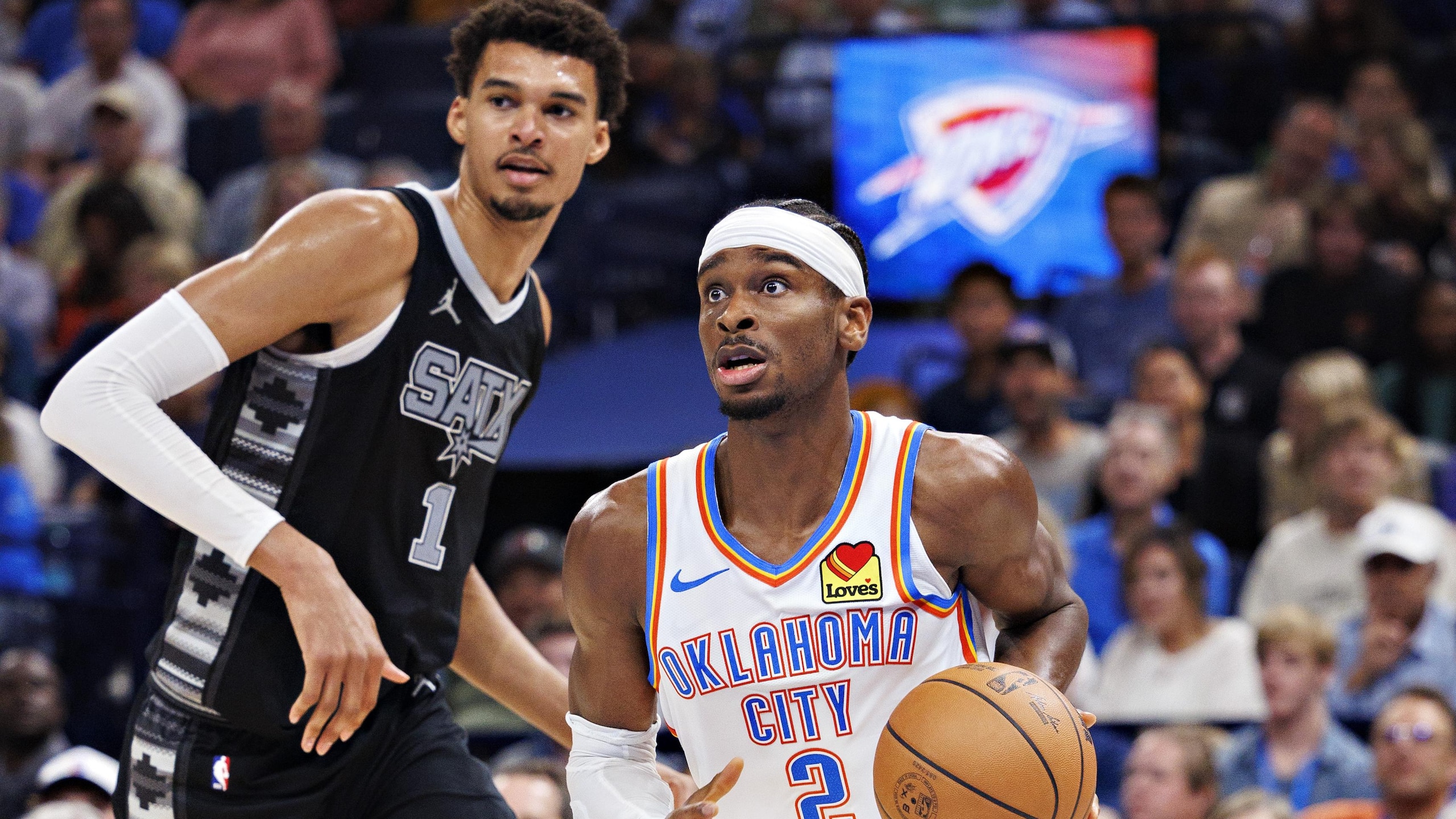 San Antonio Spurs v Oklahoma City Thunder