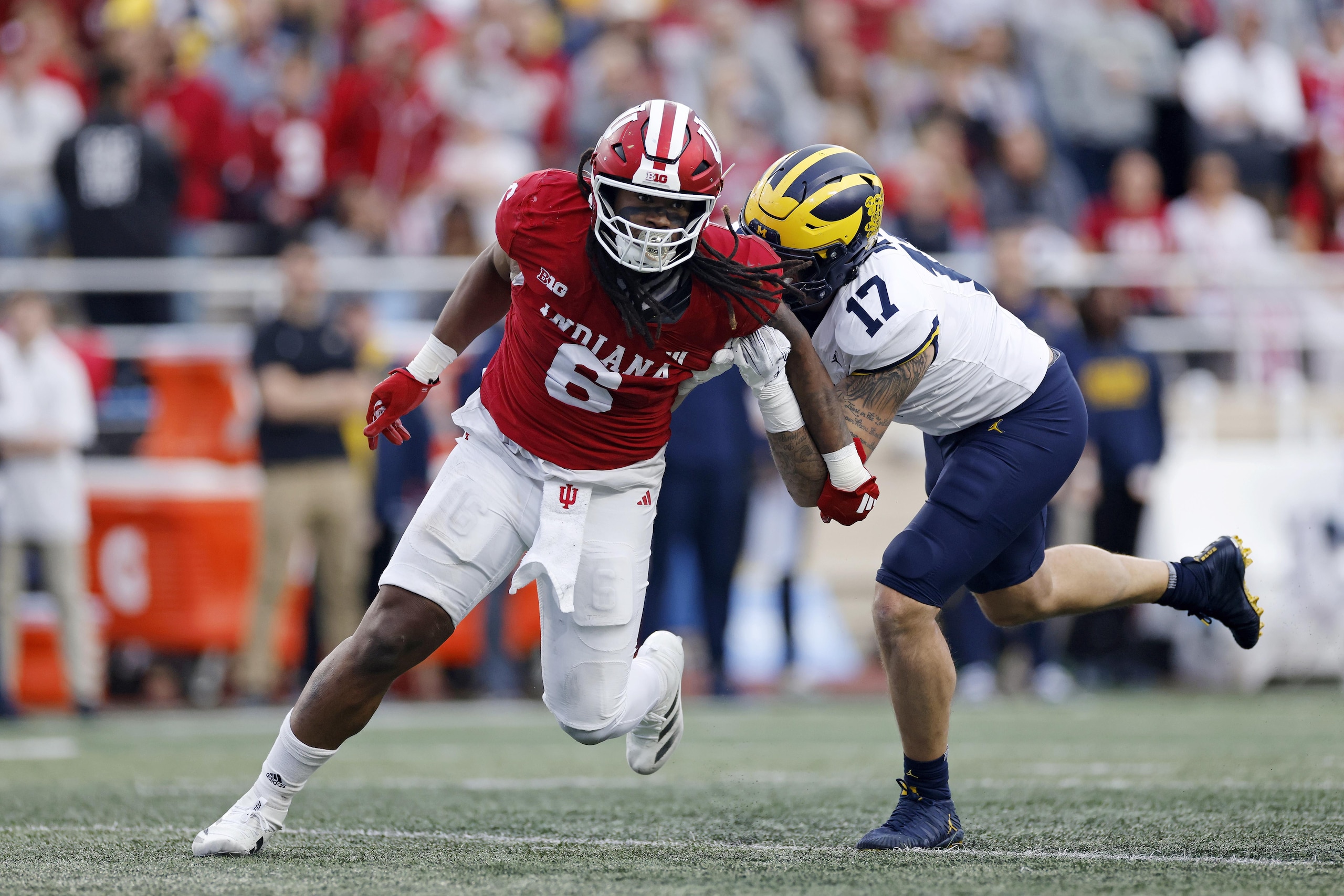COLLEGE FOOTBALL: NOV 09 Michigan at Indiana COLLEGE FOOTBALL: NOV 09 Michigan at Indiana