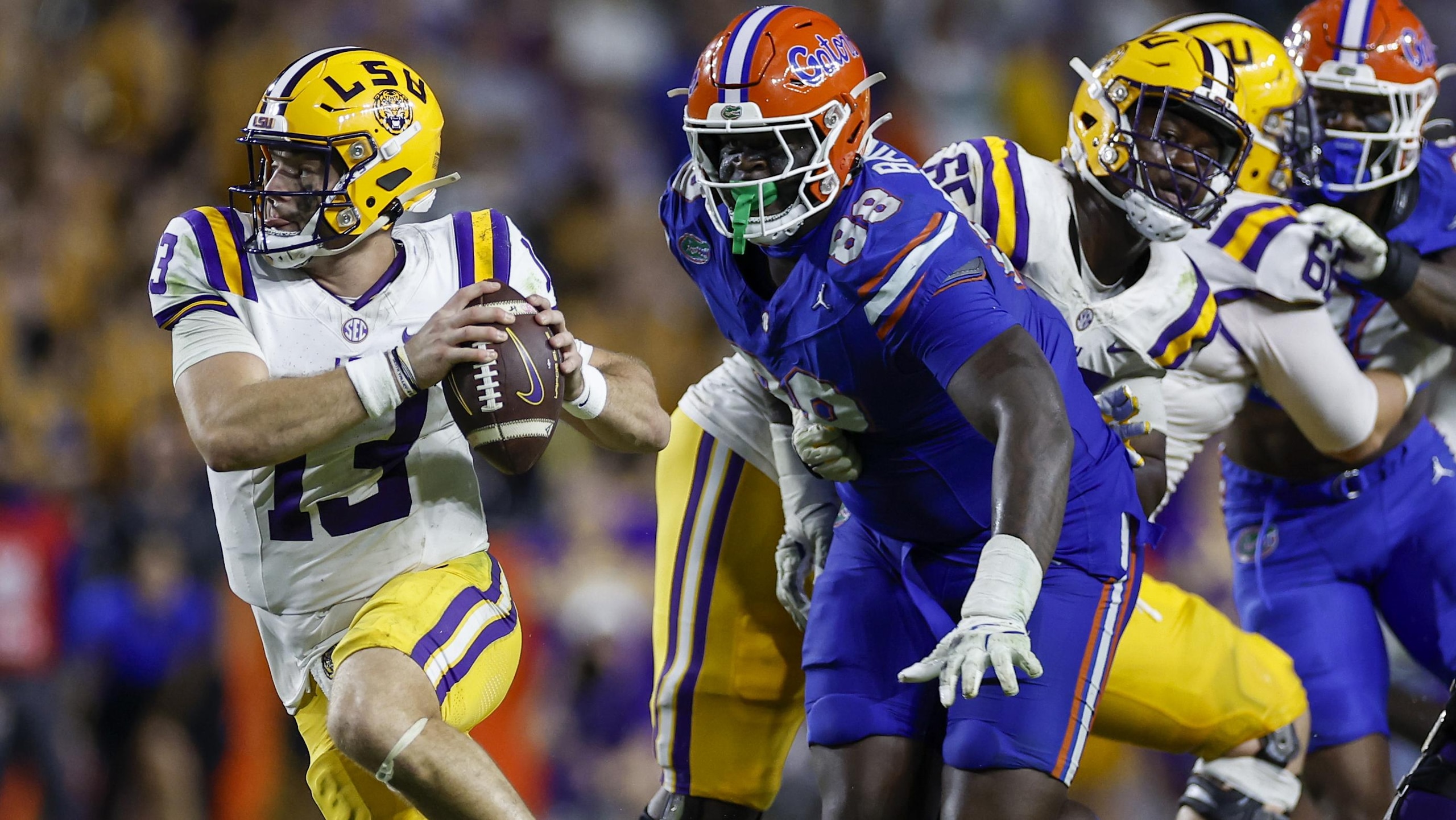 COLLEGE FOOTBALL: NOV 16 LSU at Florida COLLEGE FOOTBALL: NOV 16 LSU at Florida