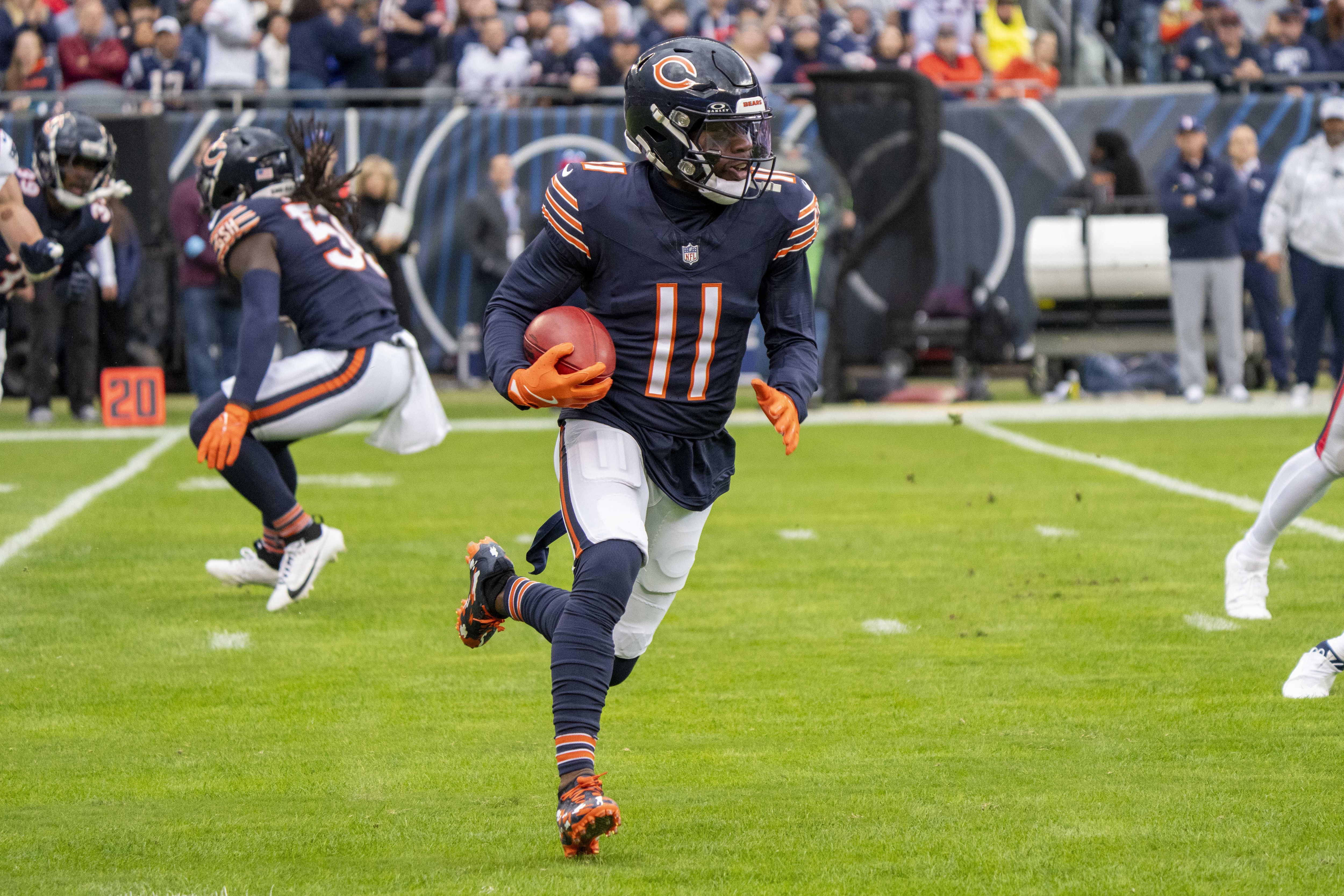 NFL: NOV 10 Patriots at Bears