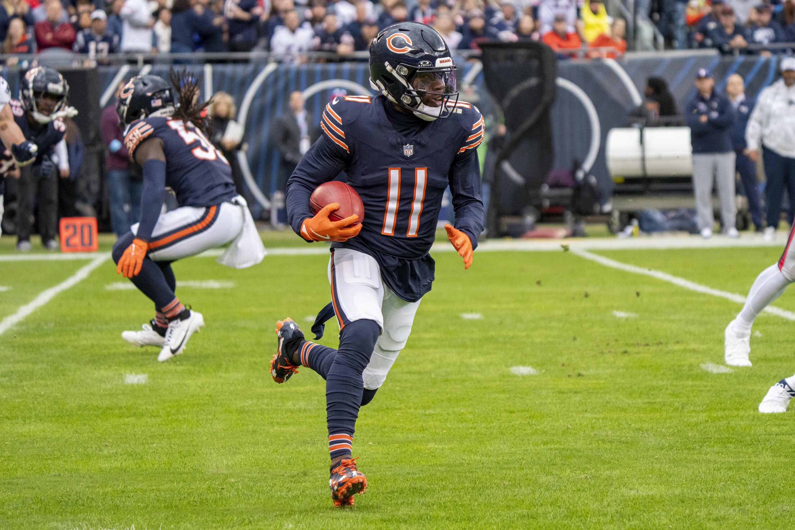 NFL: NOV 10 Patriots at Bears