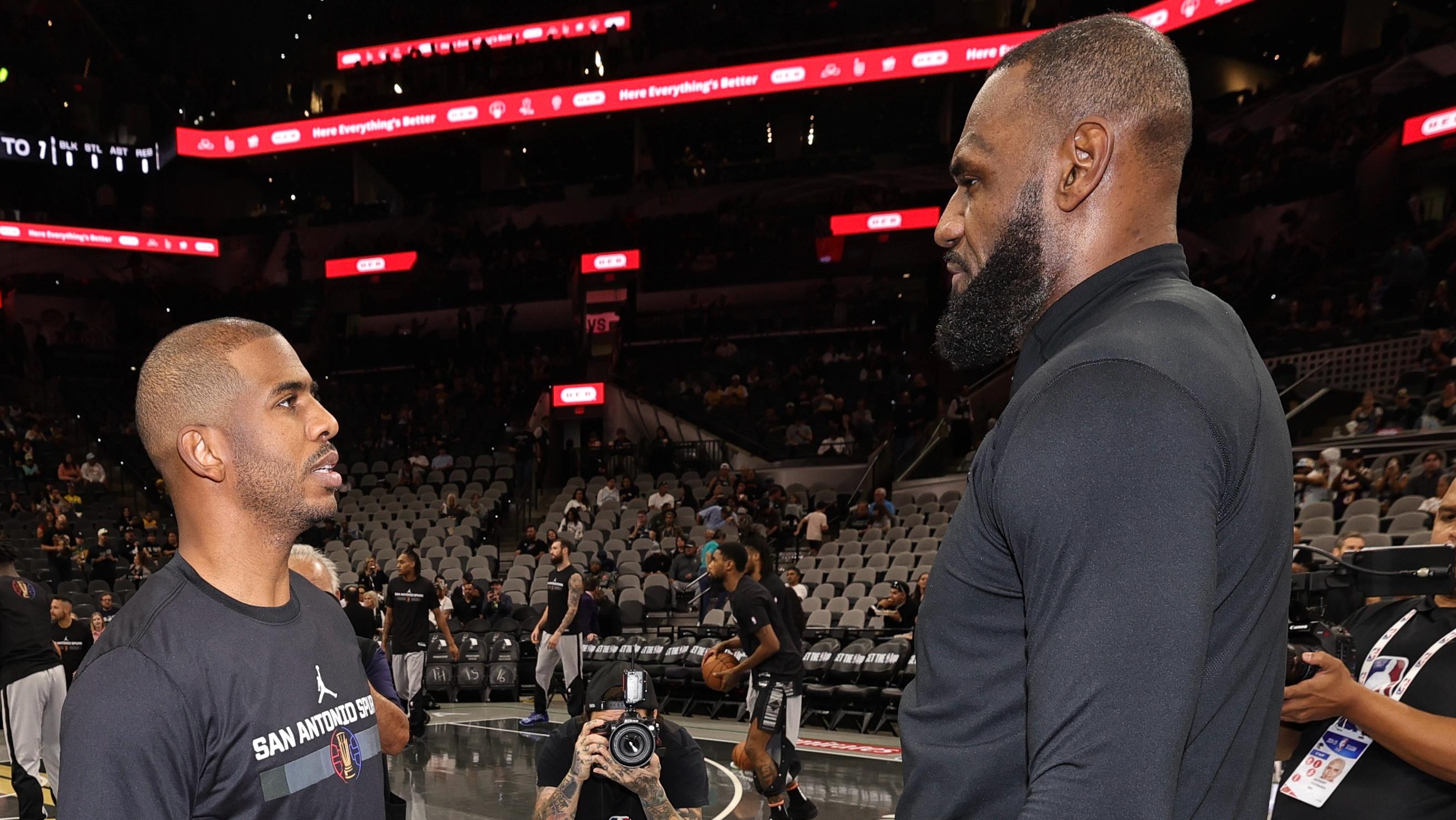 LeBron James' Lakers Retirement Question Looms After Chris Paul