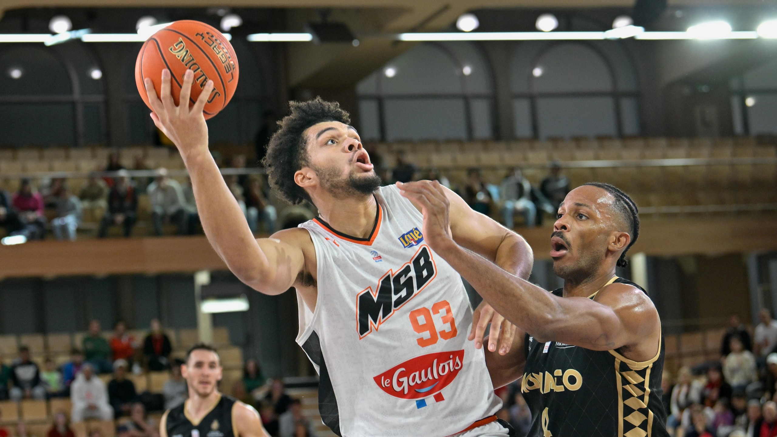 Monaco player #4 Jaron Blossomgame and Le Mans player #93...