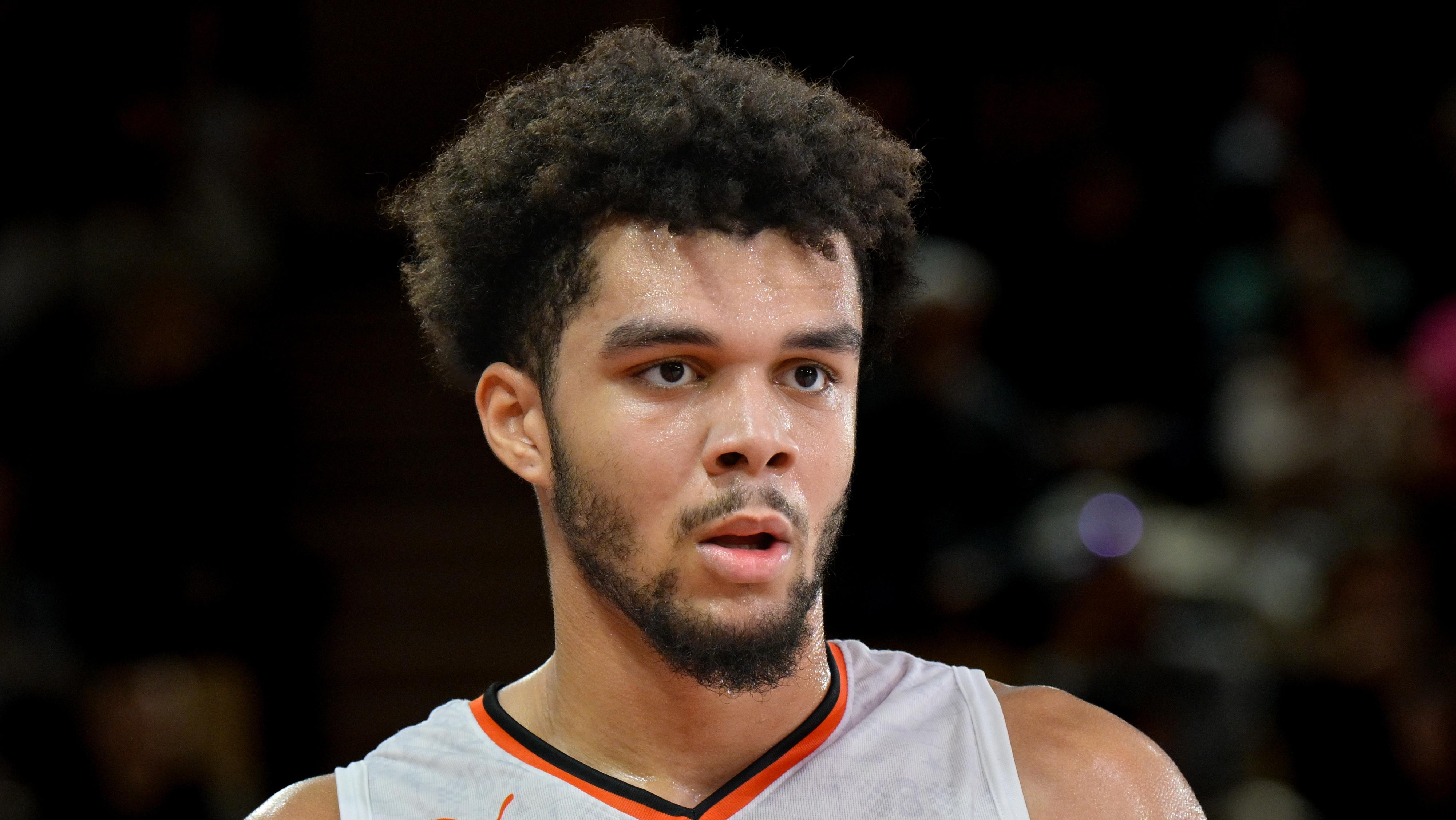 Le Mans player #93 Noah Penda is seen in action during...