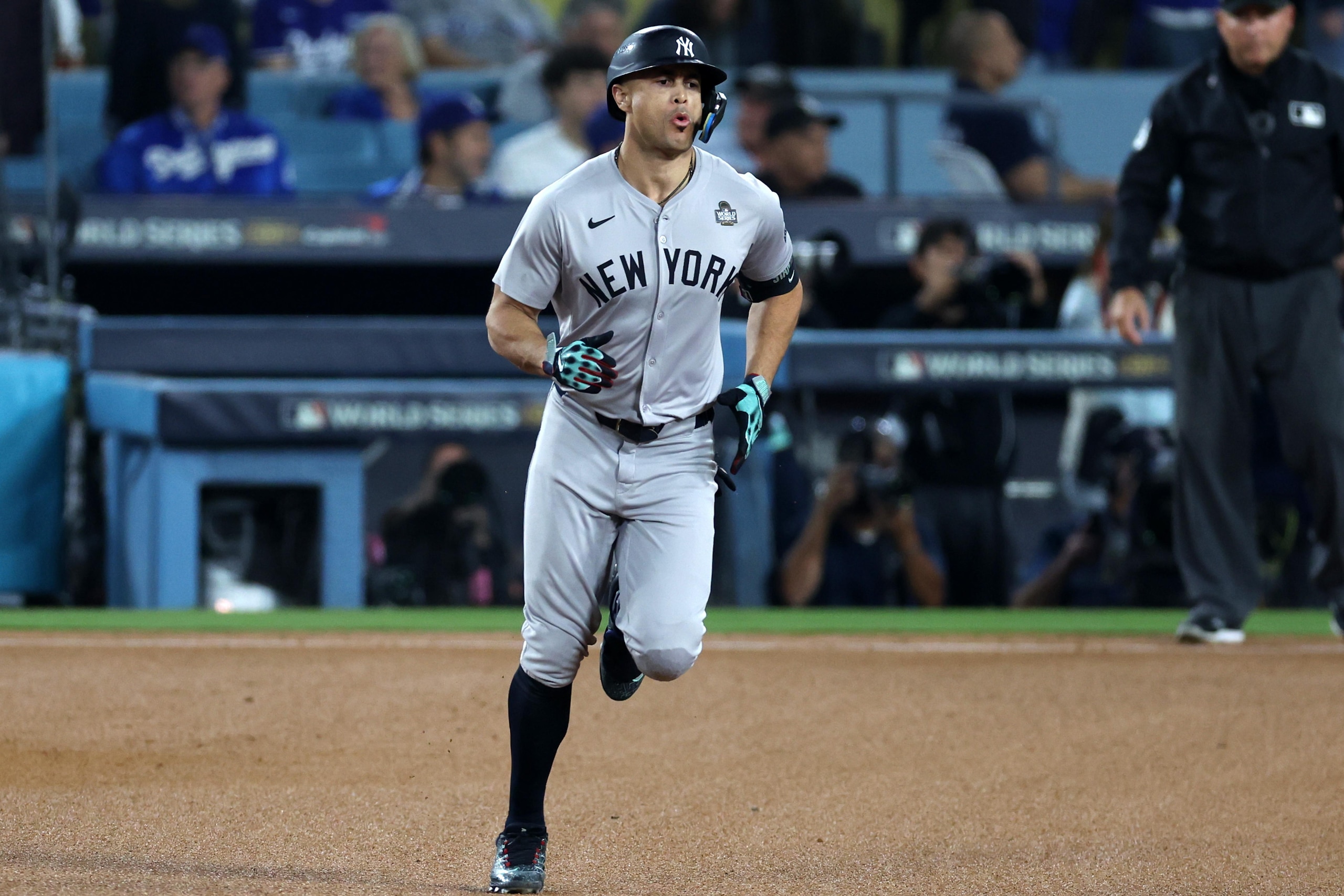 World Series - New York Yankees v. Los Angeles Dodgers - Game One World Series - New York Yankees v. Los Angeles Dodgers - Game One