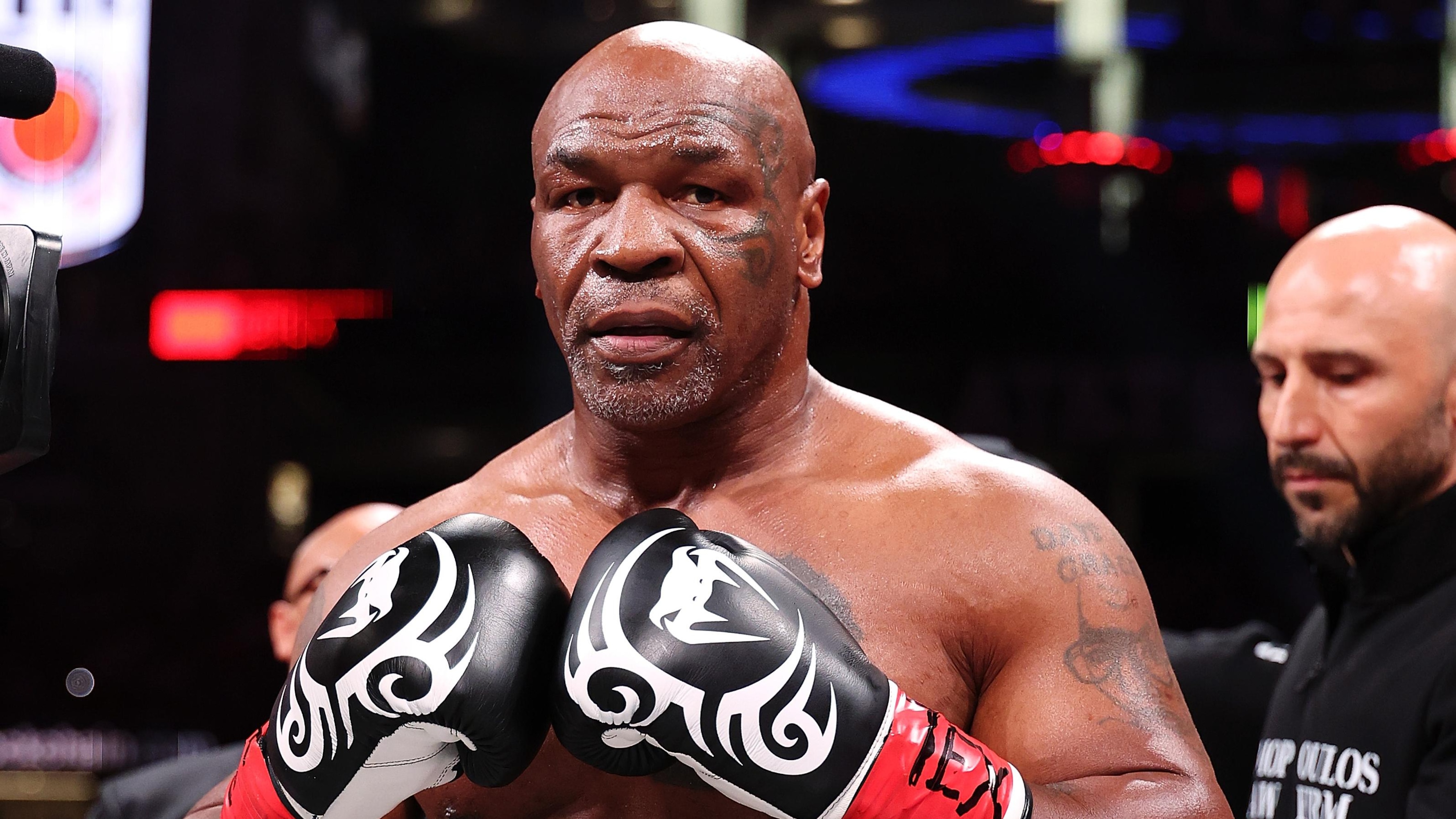Mike Tyson Calls Out Jake Paul over $1M Bet After Katie Taylor Beats Amanda Serrano