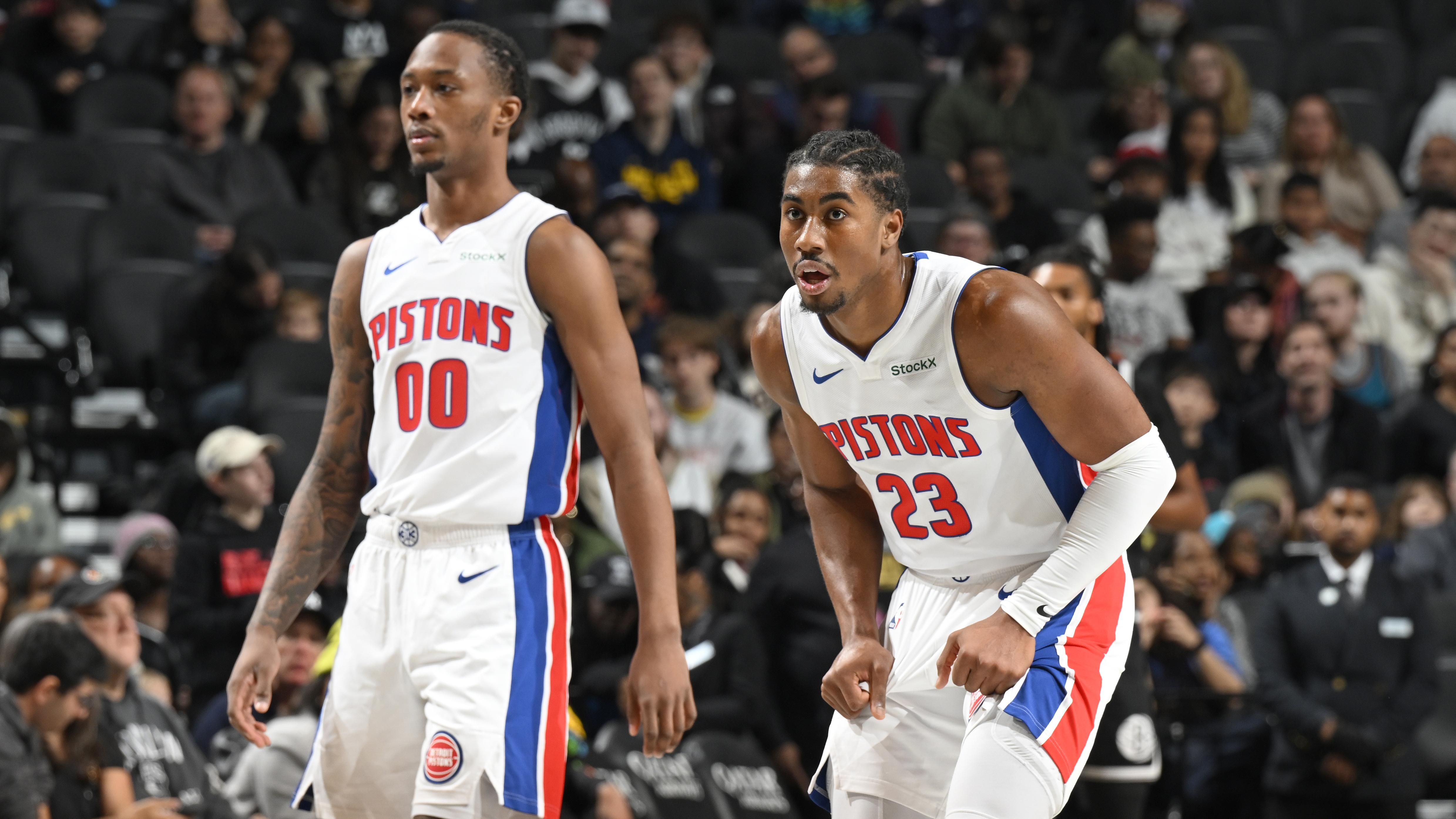 Detroit Pistons v Brooklyn Nets