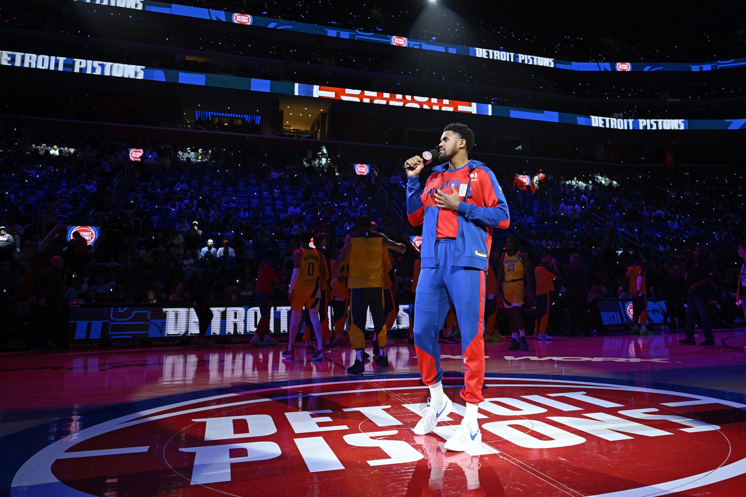 Indiana Pacers v Detroit Pistons