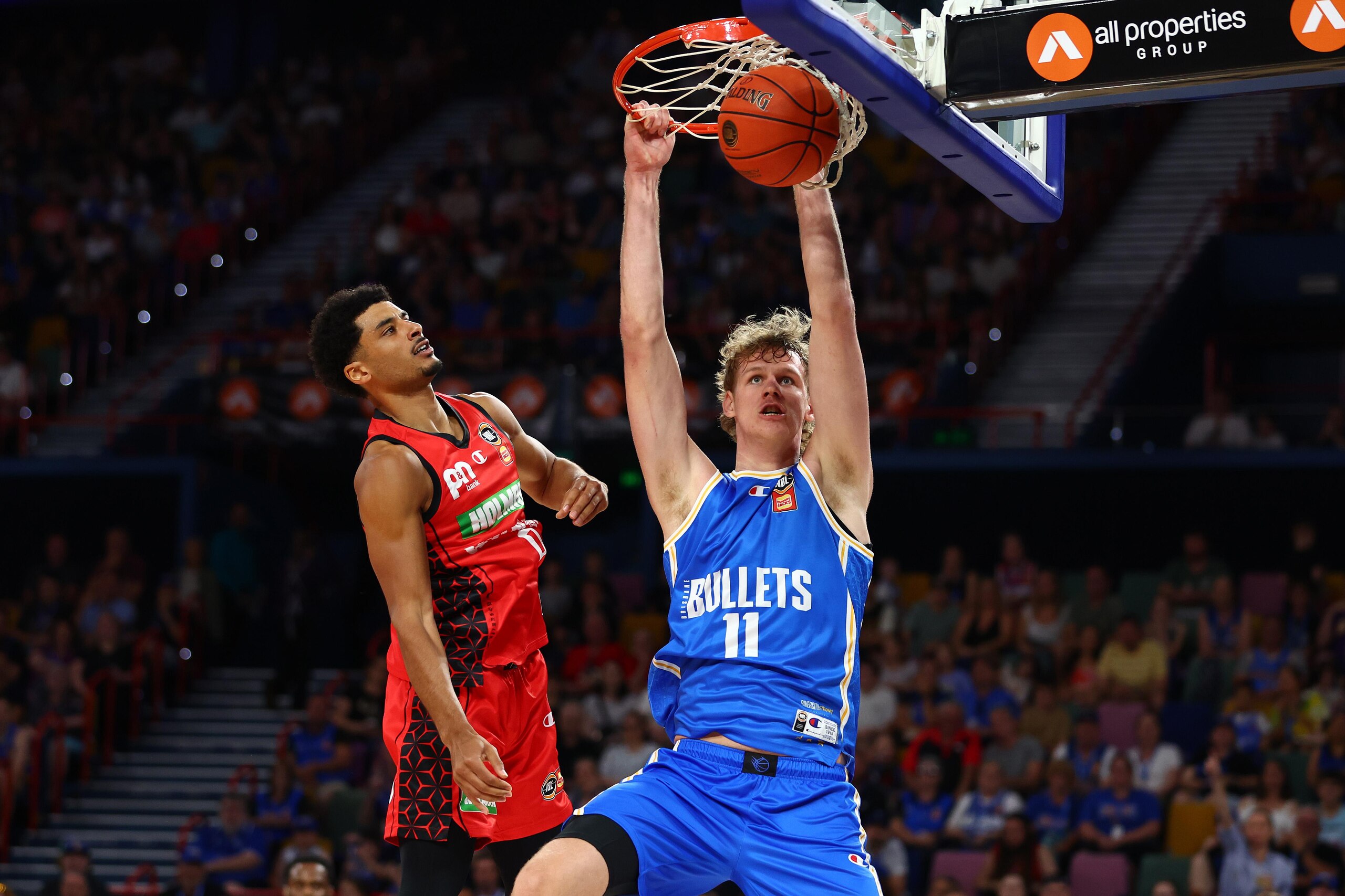 NBL Rd 9 - Brisbane Bullets v Perth Wildcats