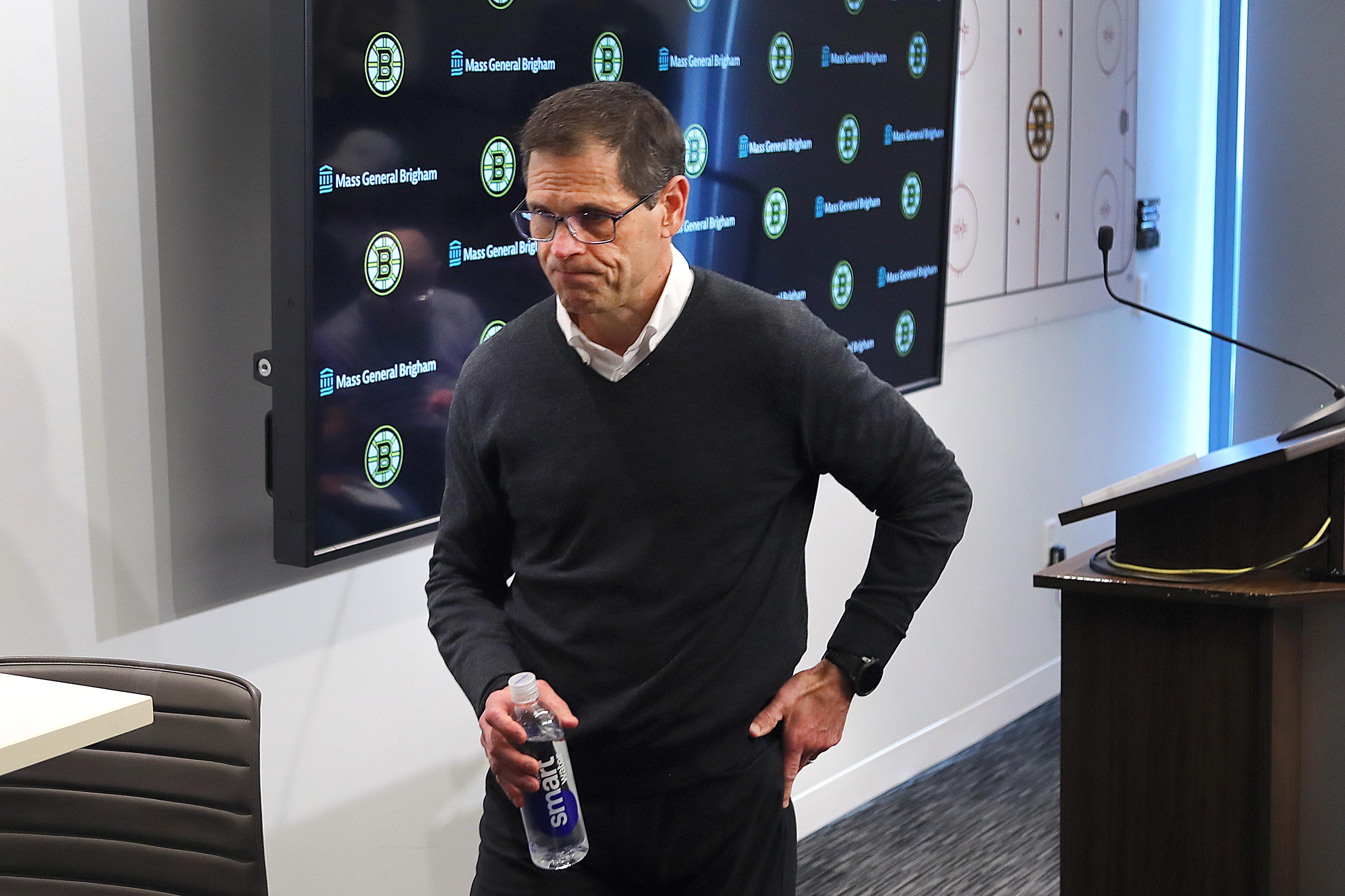 Don Sweeney has fired three coaches. If the Bruins GM can't figure out how to improve this team, he might be next.