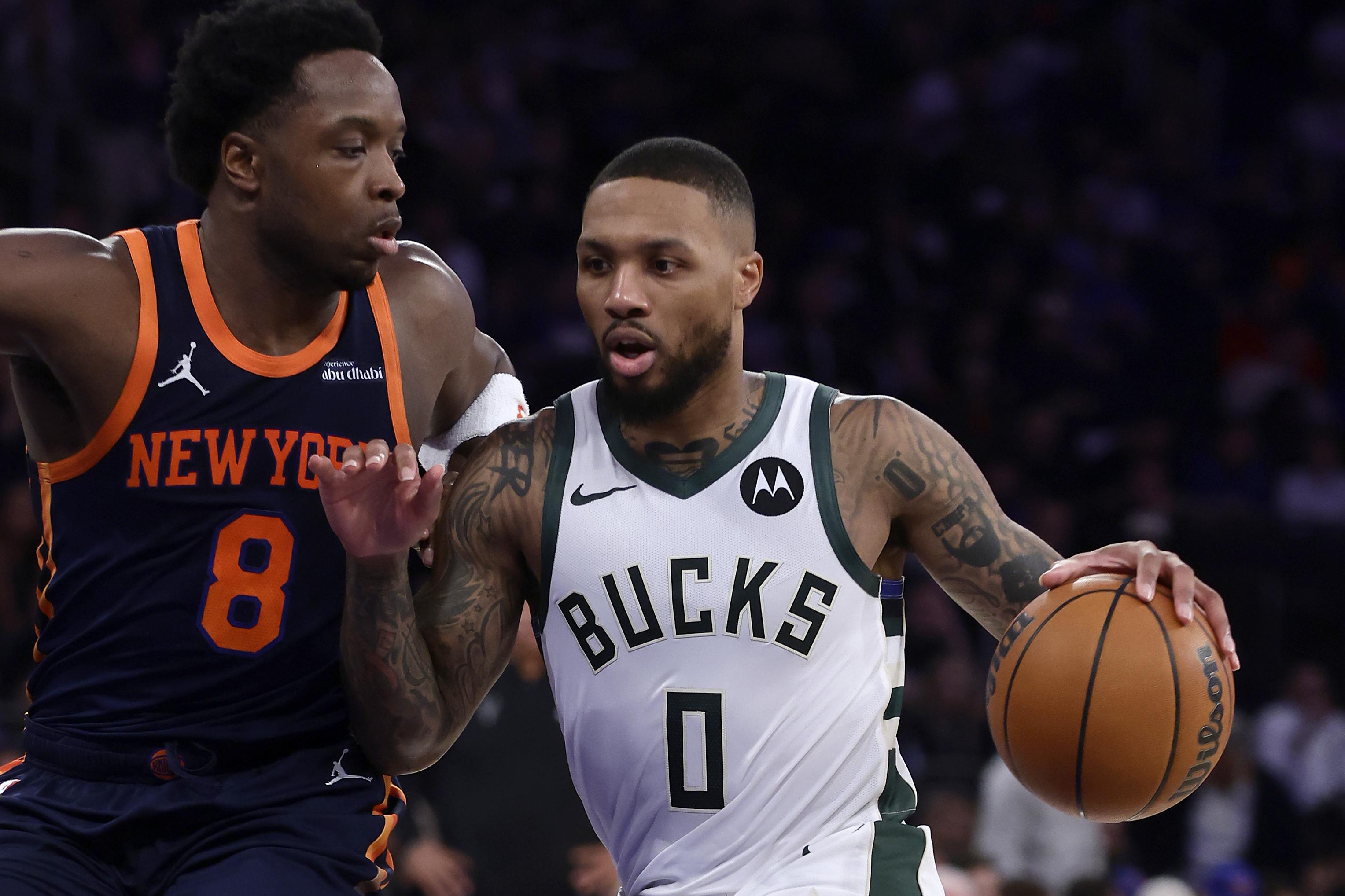 Milwaukee Bucks v New York Knicks