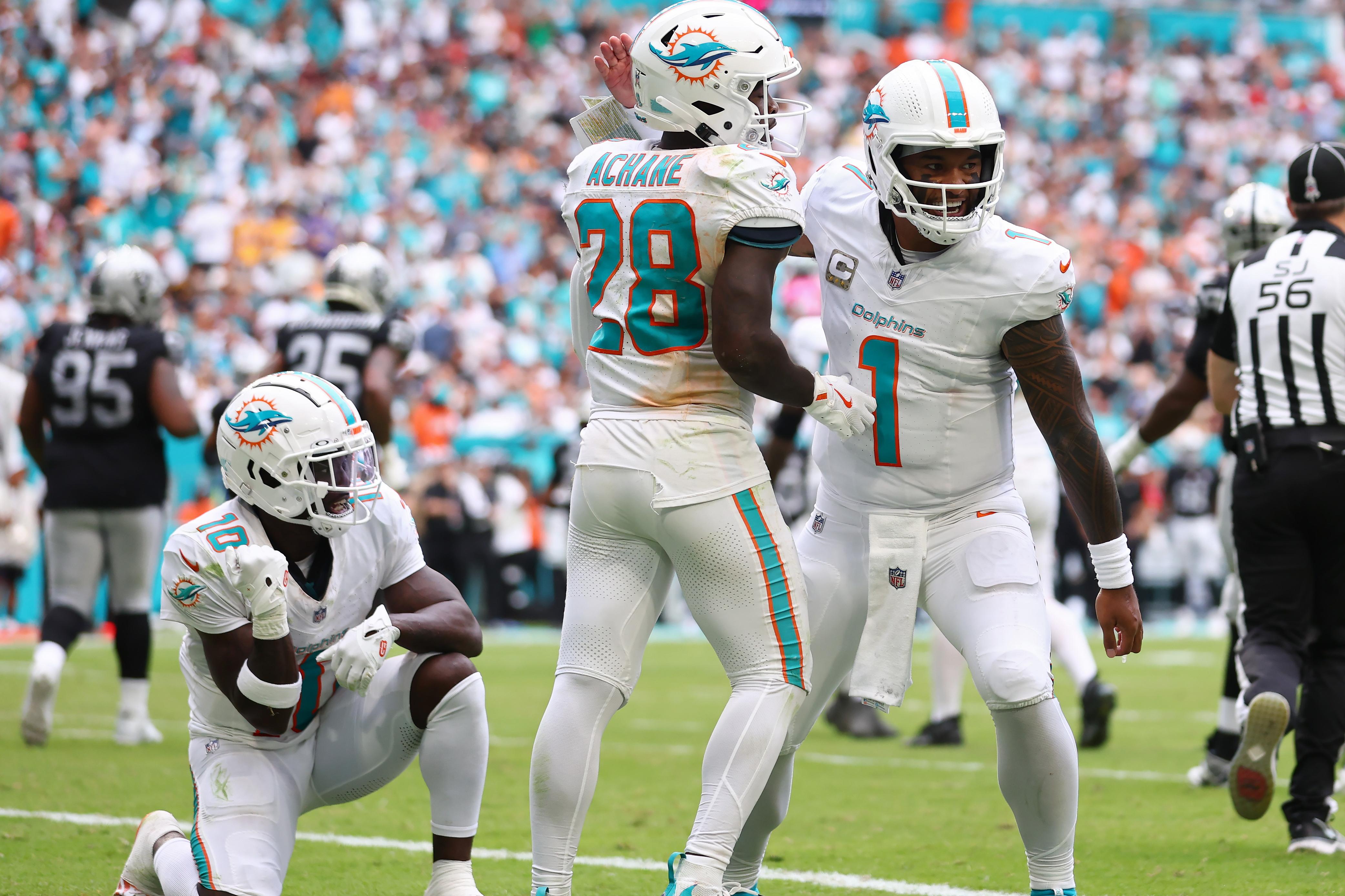 Las Vegas Raiders v Miami Dolphins