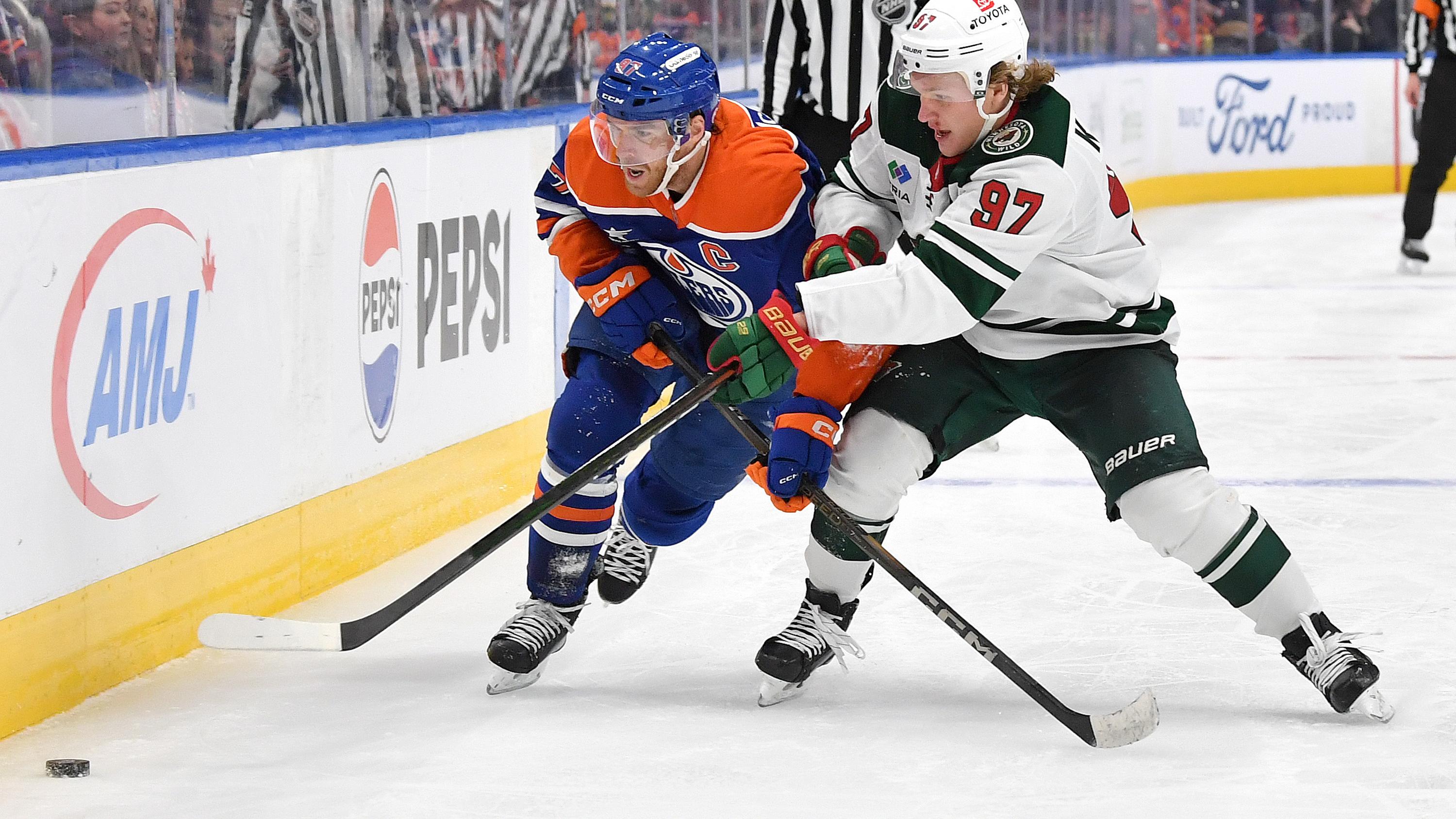 Minnesota Wild v Edmonton Oilers
