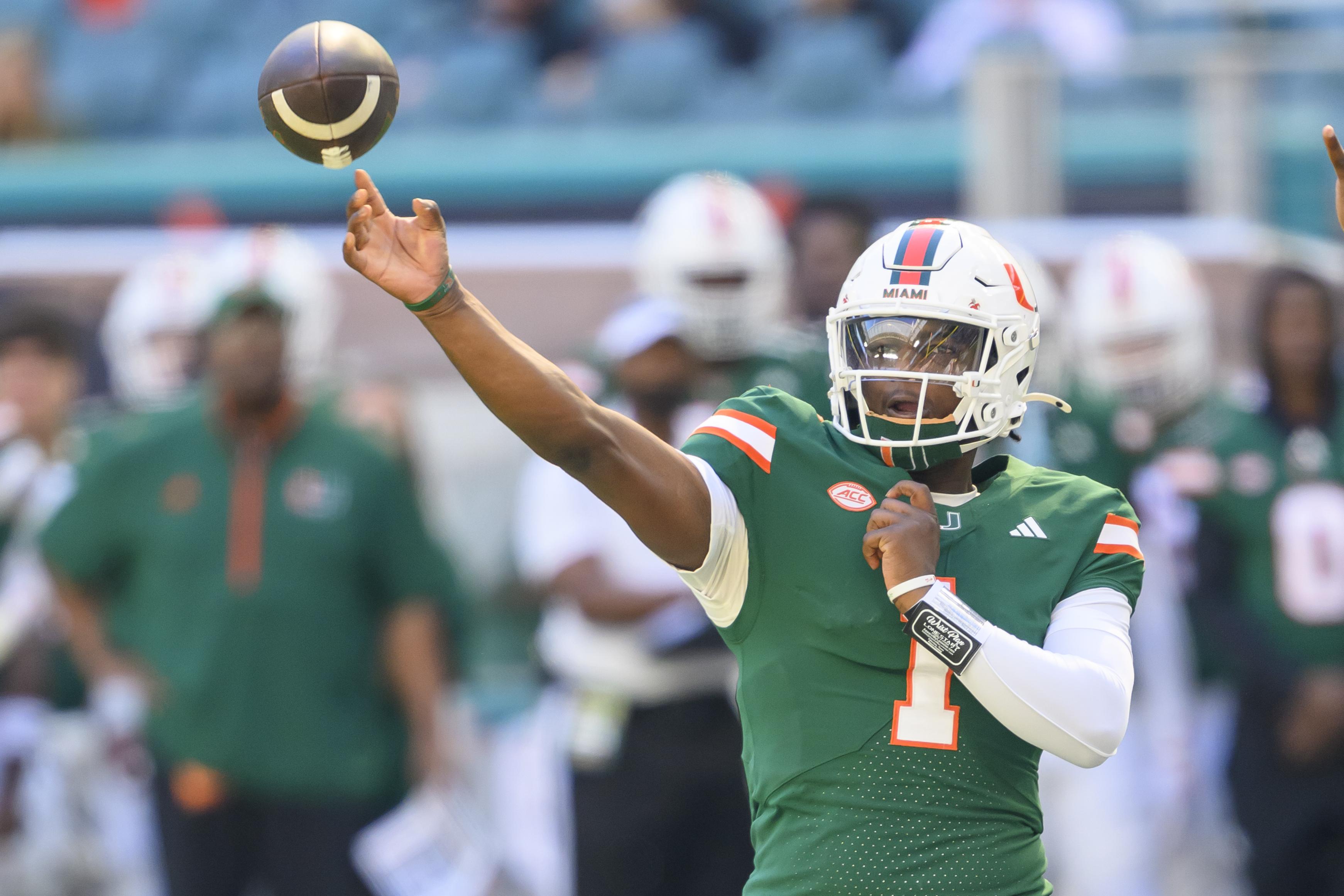 COLLEGE FOOTBALL: NOV 23 Wake Forest at Miami