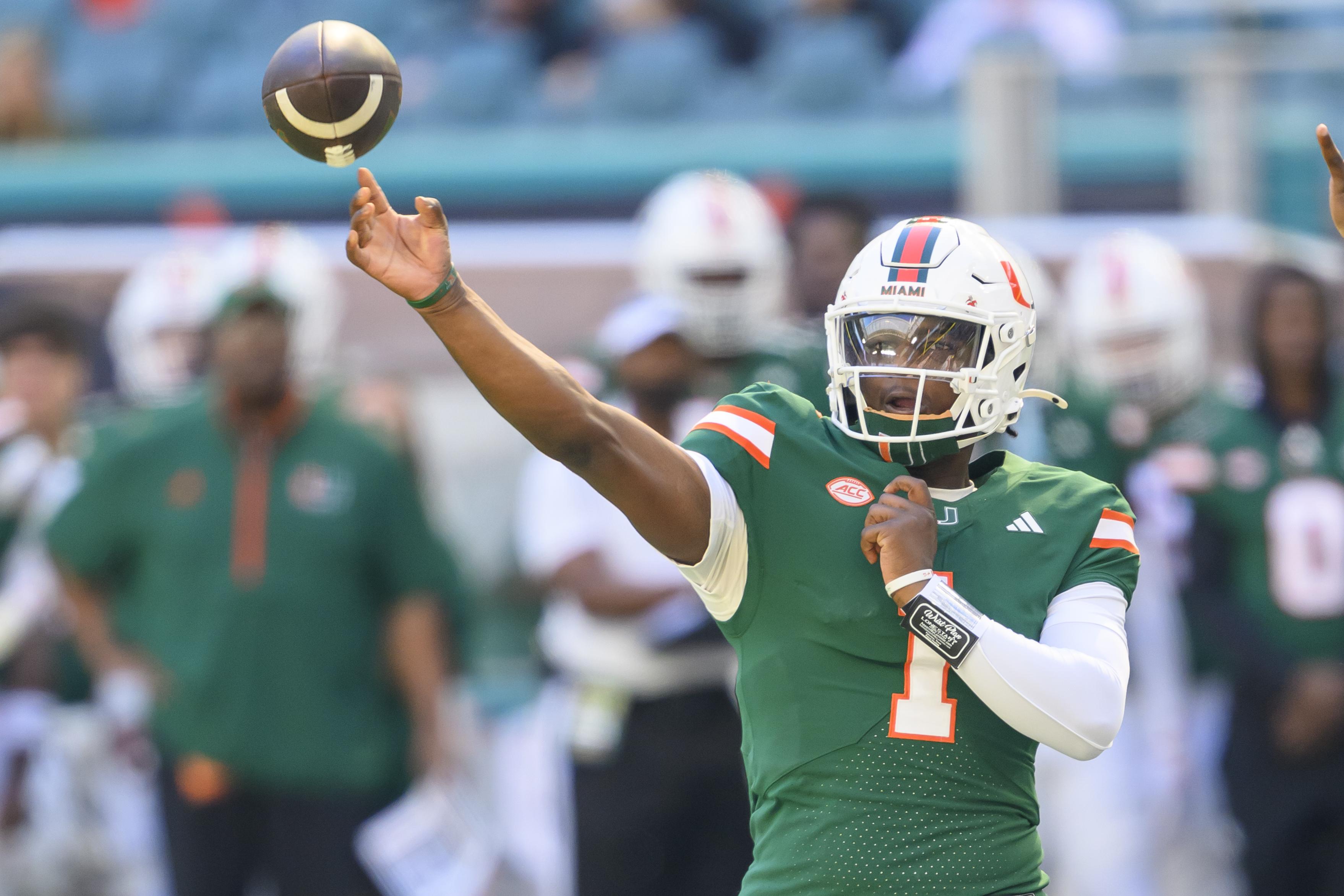 COLLEGE FOOTBALL: NOV 23 Wake Forest at Miami