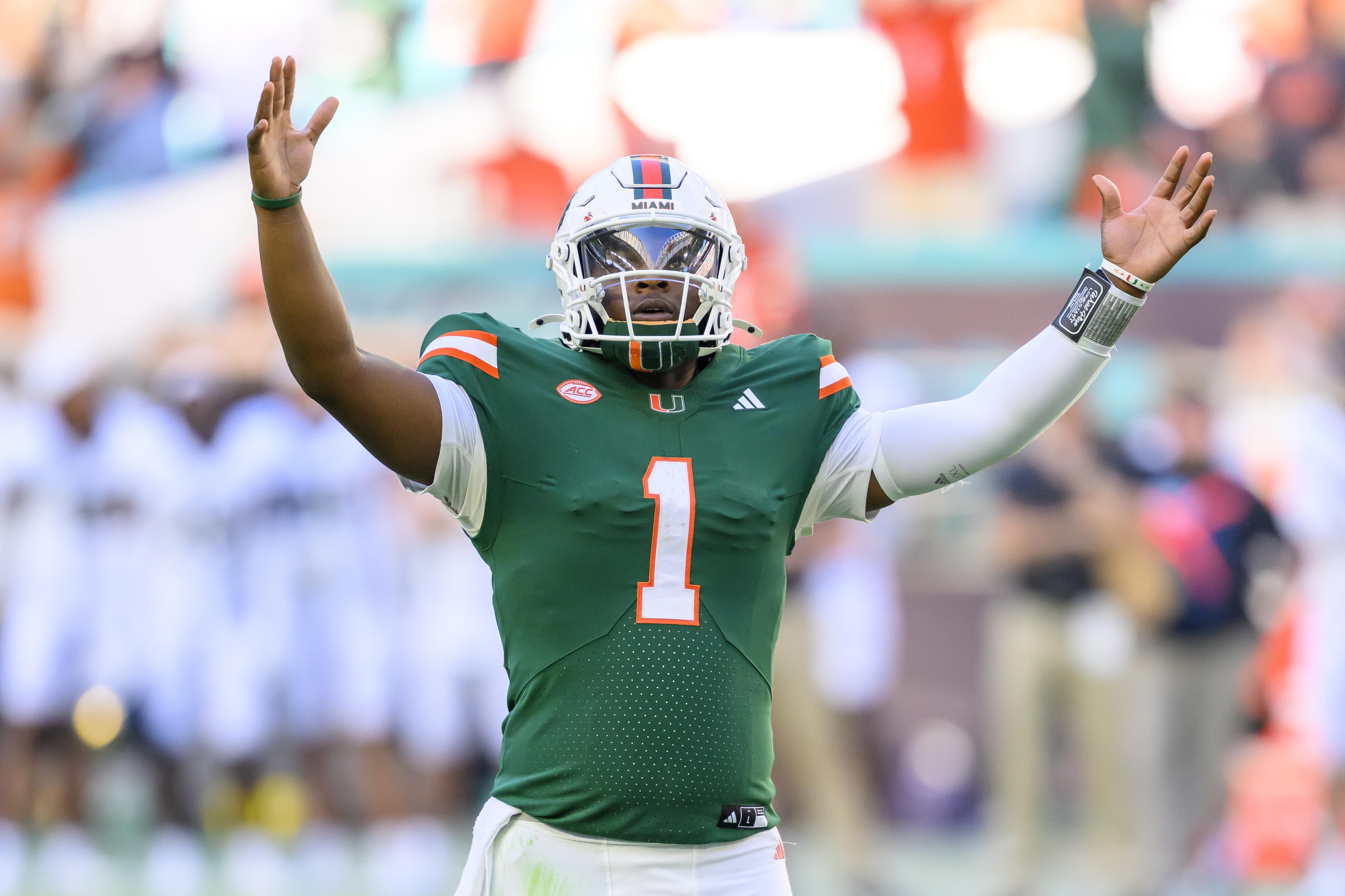 COLLEGE FOOTBALL: NOV 23 Wake Forest at Miami