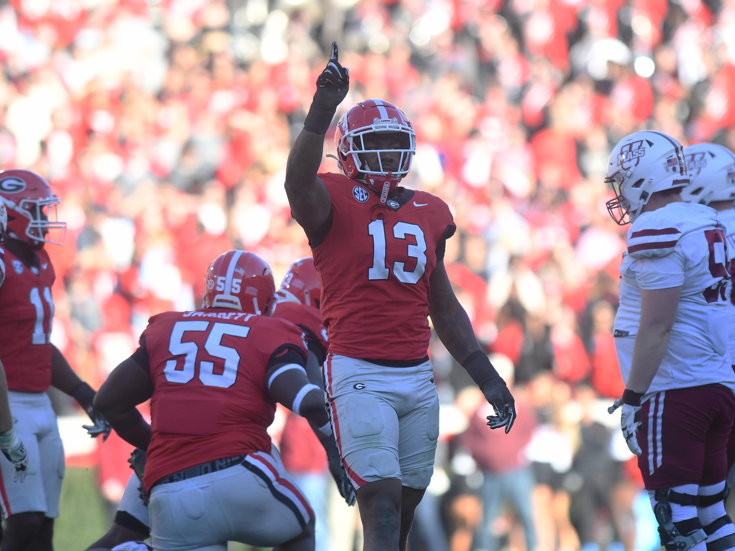 COLLEGE FOOTBALL: NOV 23 UMass at Georgia COLLEGE FOOTBALL: NOV 23 UMass at Georgia