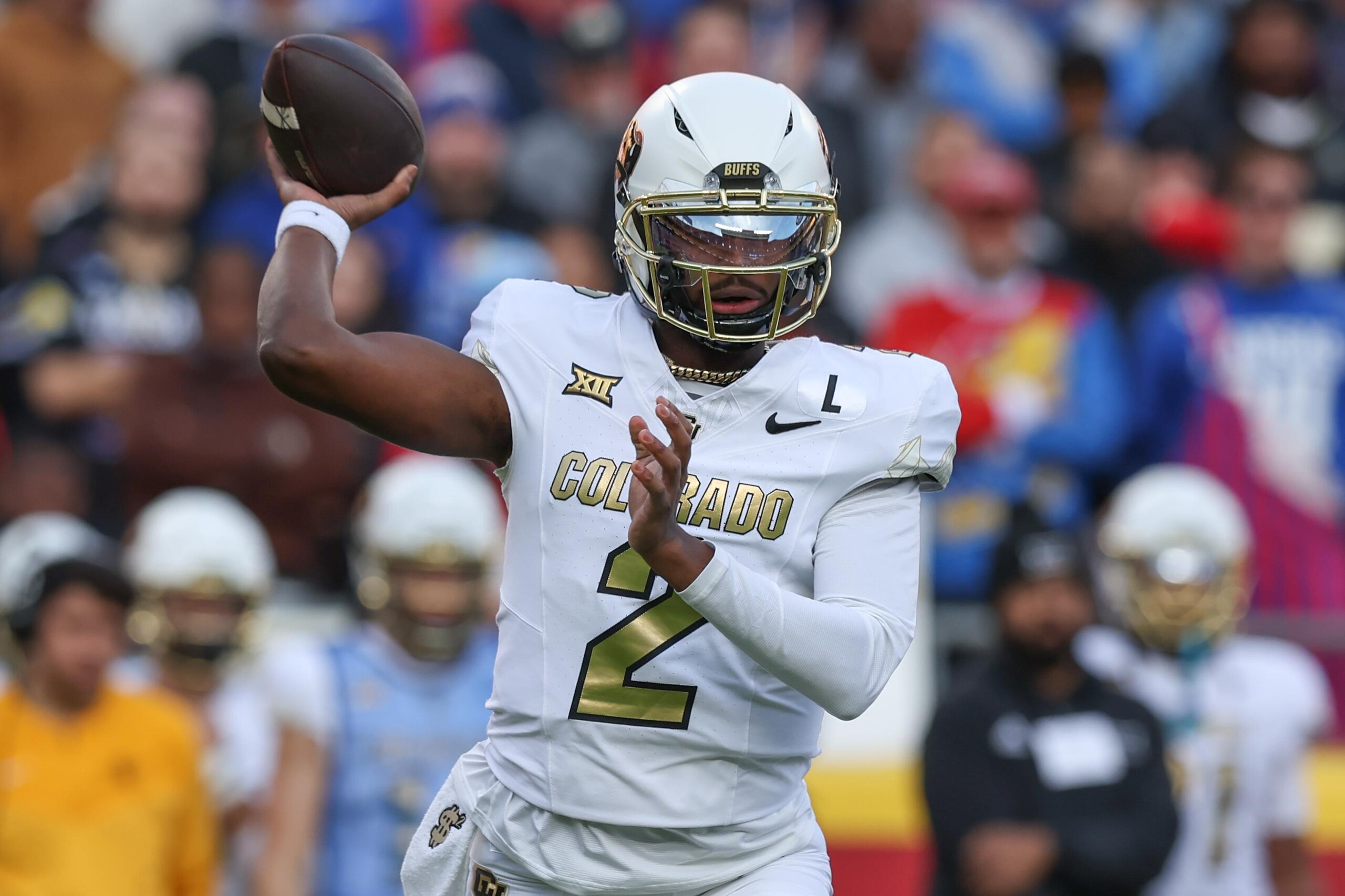 COLLEGE FOOTBALL: NOV 23 Colorado at Kansas COLLEGE FOOTBALL: NOV 23 Colorado at Kansas
