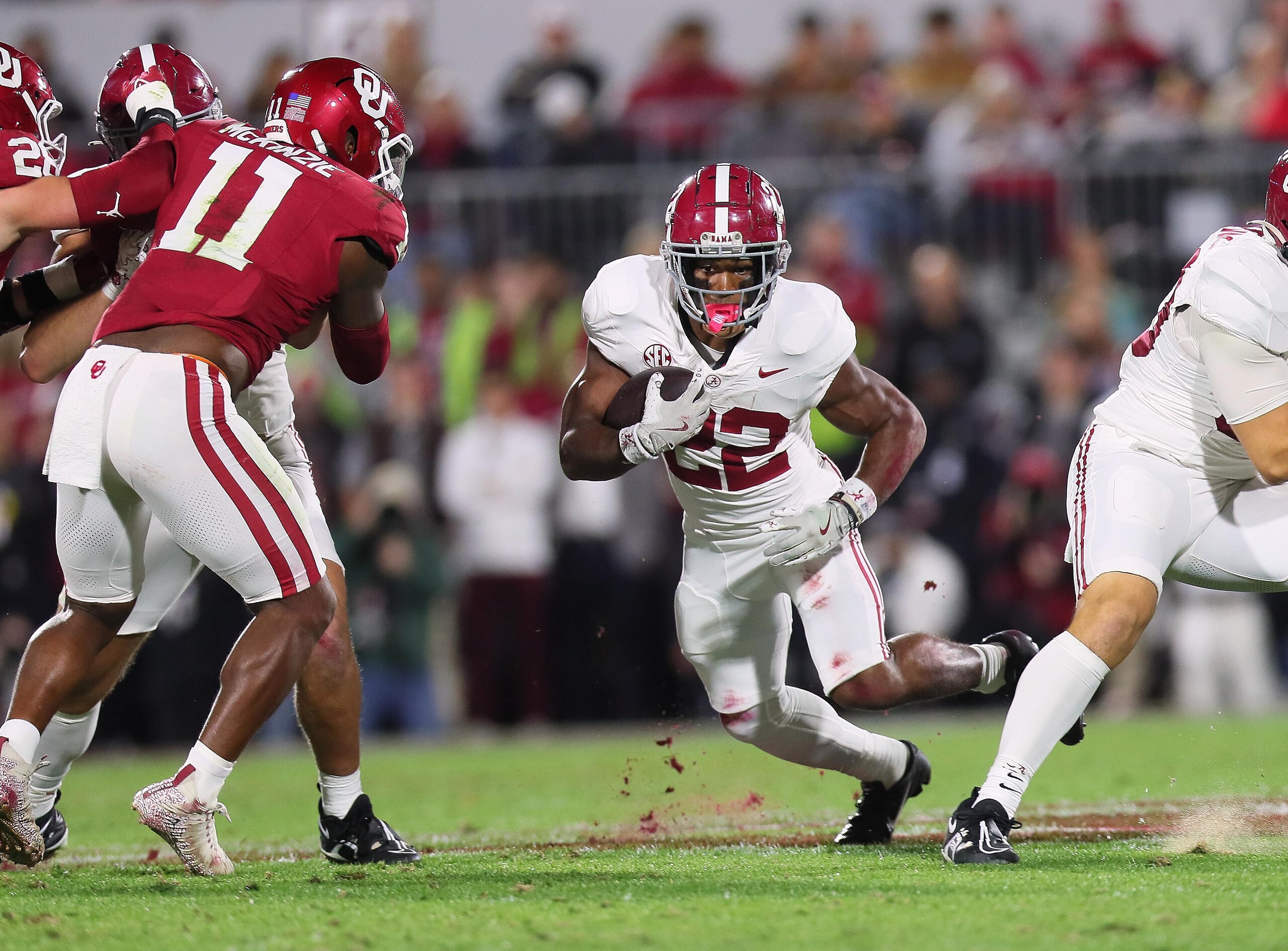 COLLEGE FOOTBALL: NOV 23 Alabama at Oklahoma COLLEGE FOOTBALL: NOV 23 Alabama at Oklahoma