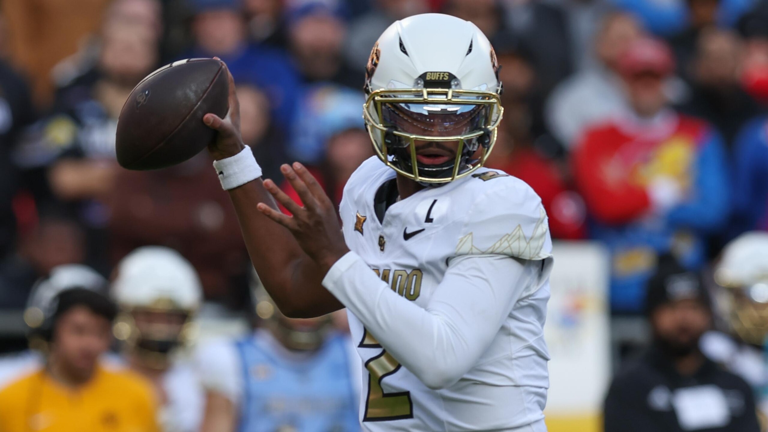 COLLEGE FOOTBALL: NOV 23 Colorado at Kansas COLLEGE FOOTBALL: NOV 23 Colorado at Kansas