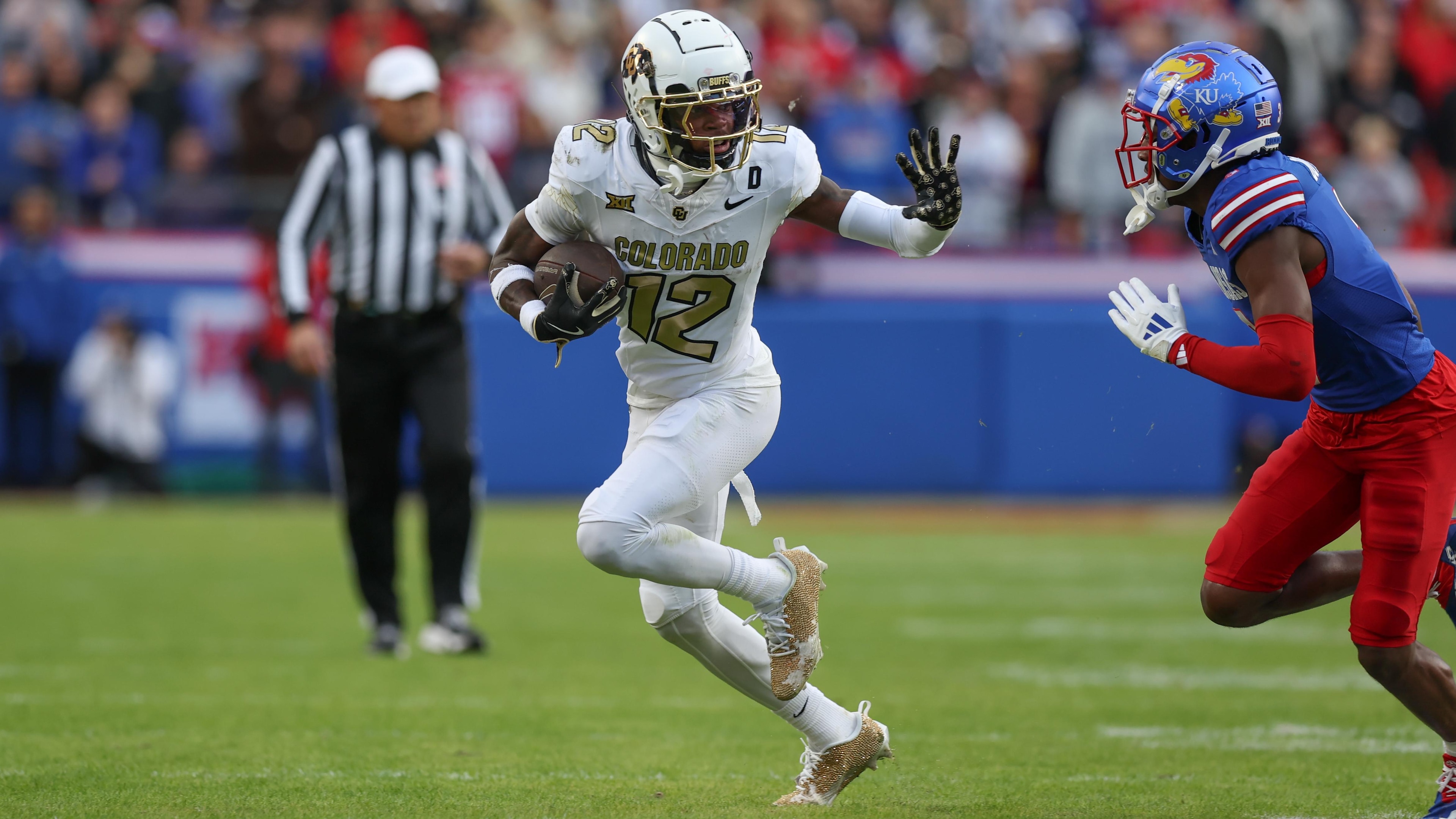 COLLEGE FOOTBALL: NOV 23 Colorado at Kansas COLLEGE FOOTBALL: NOV 23 Colorado at Kansas