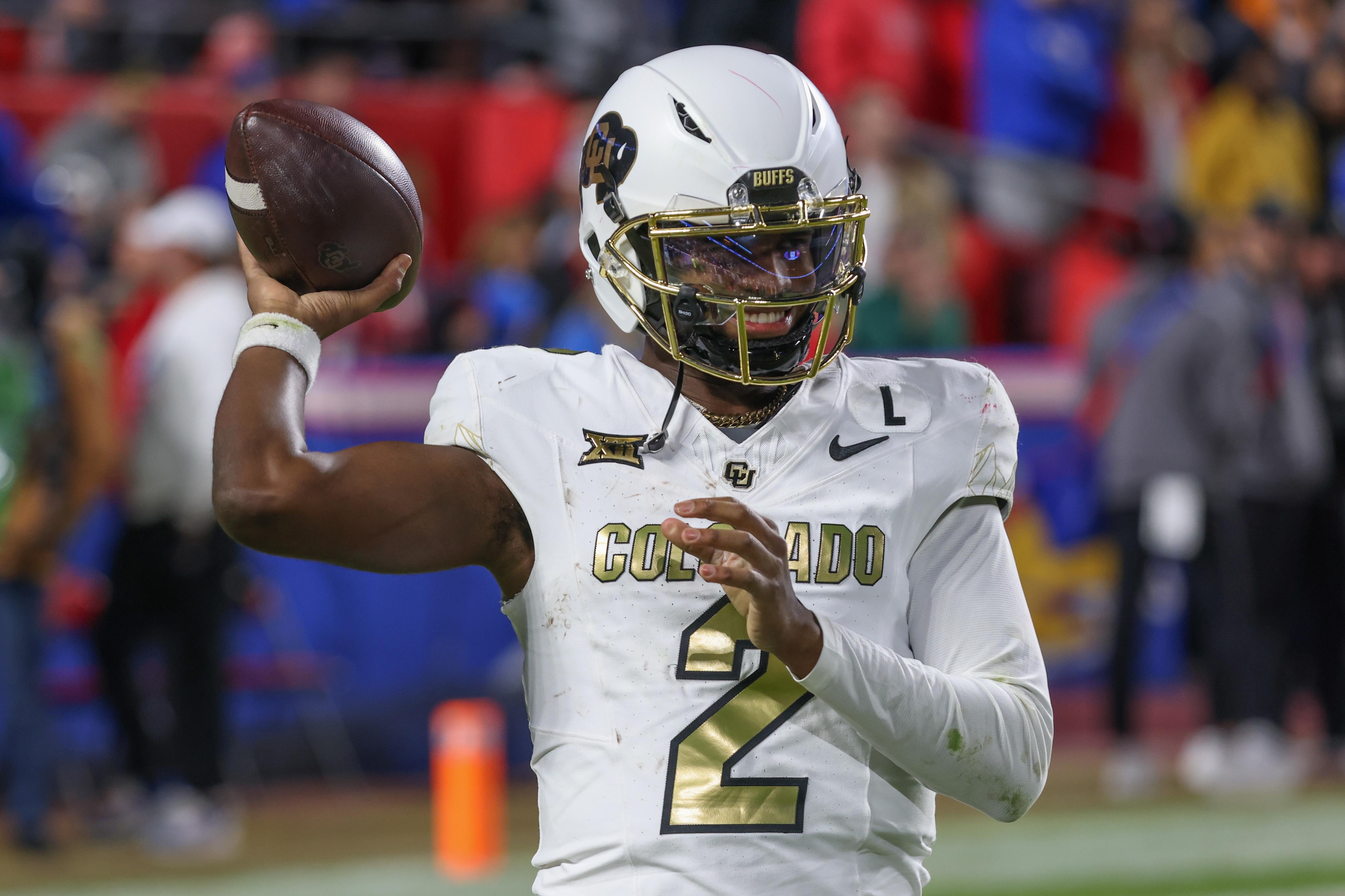COLLEGE FOOTBALL: NOV 23 Colorado at Kansas COLLEGE FOOTBALL: NOV 23 Colorado at Kansas