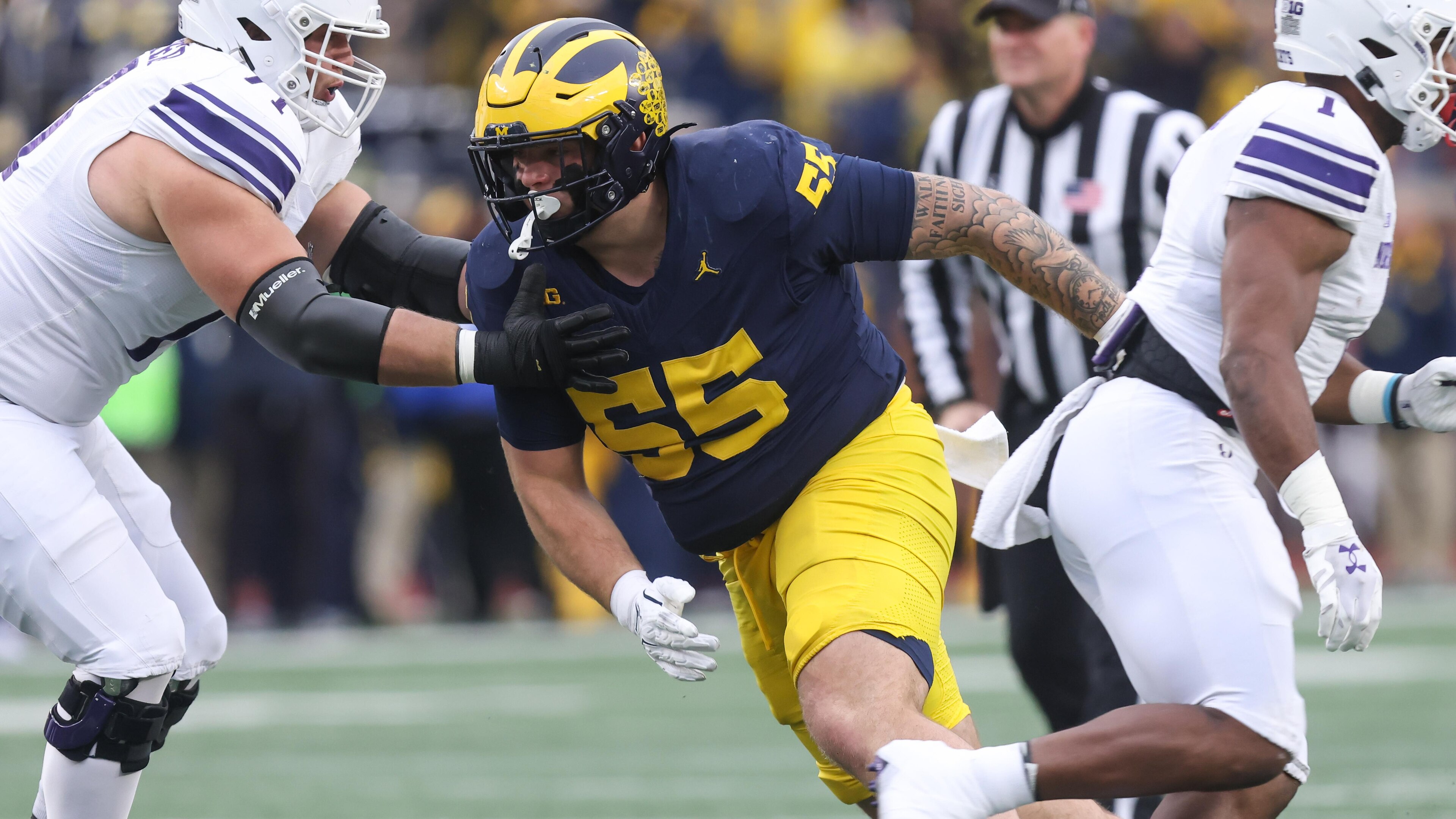 COLLEGE FOOTBALL: NOV 23 Northwestern at Michigan COLLEGE FOOTBALL: NOV 23 Northwestern at Michigan