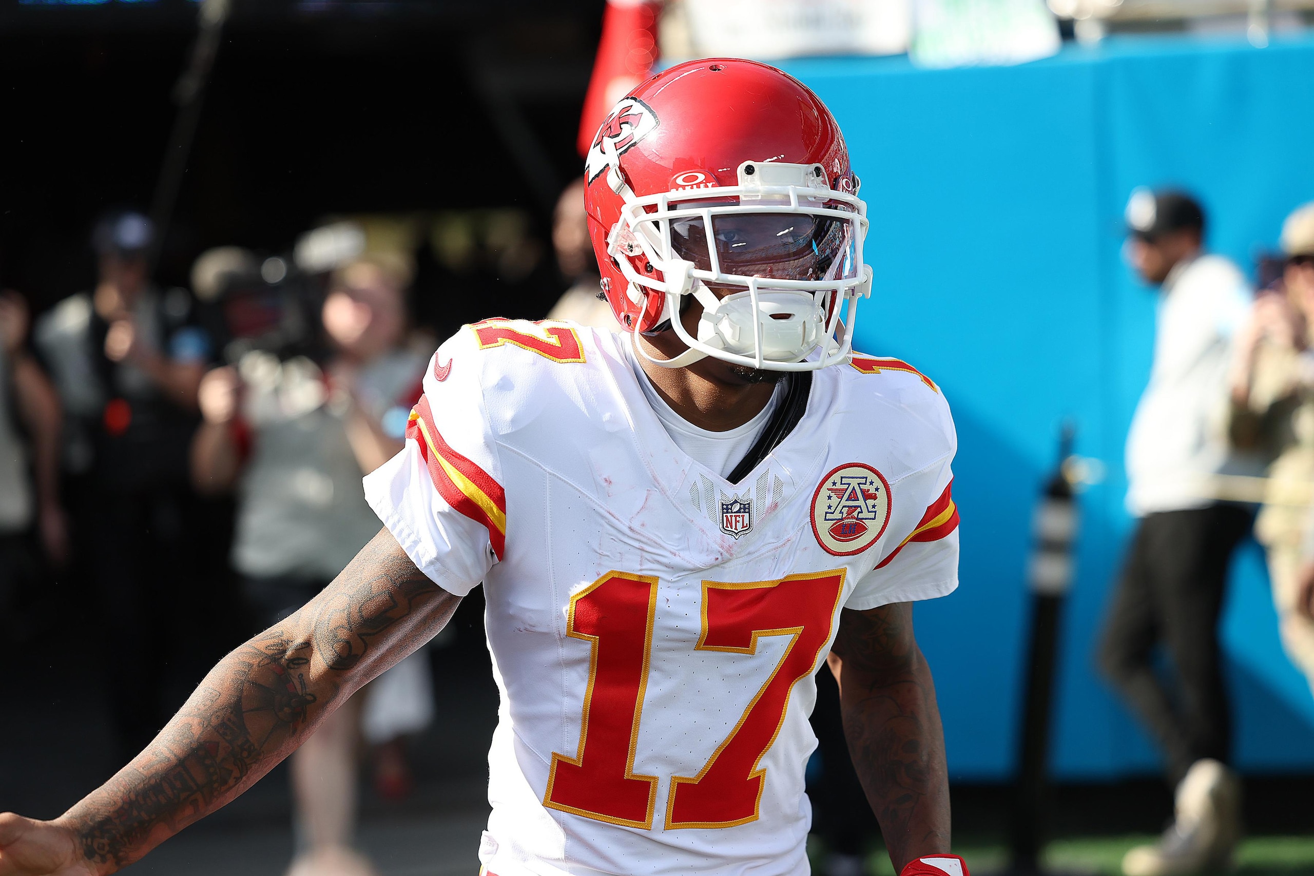 NFL: NOV 24 Chiefs at Panthers