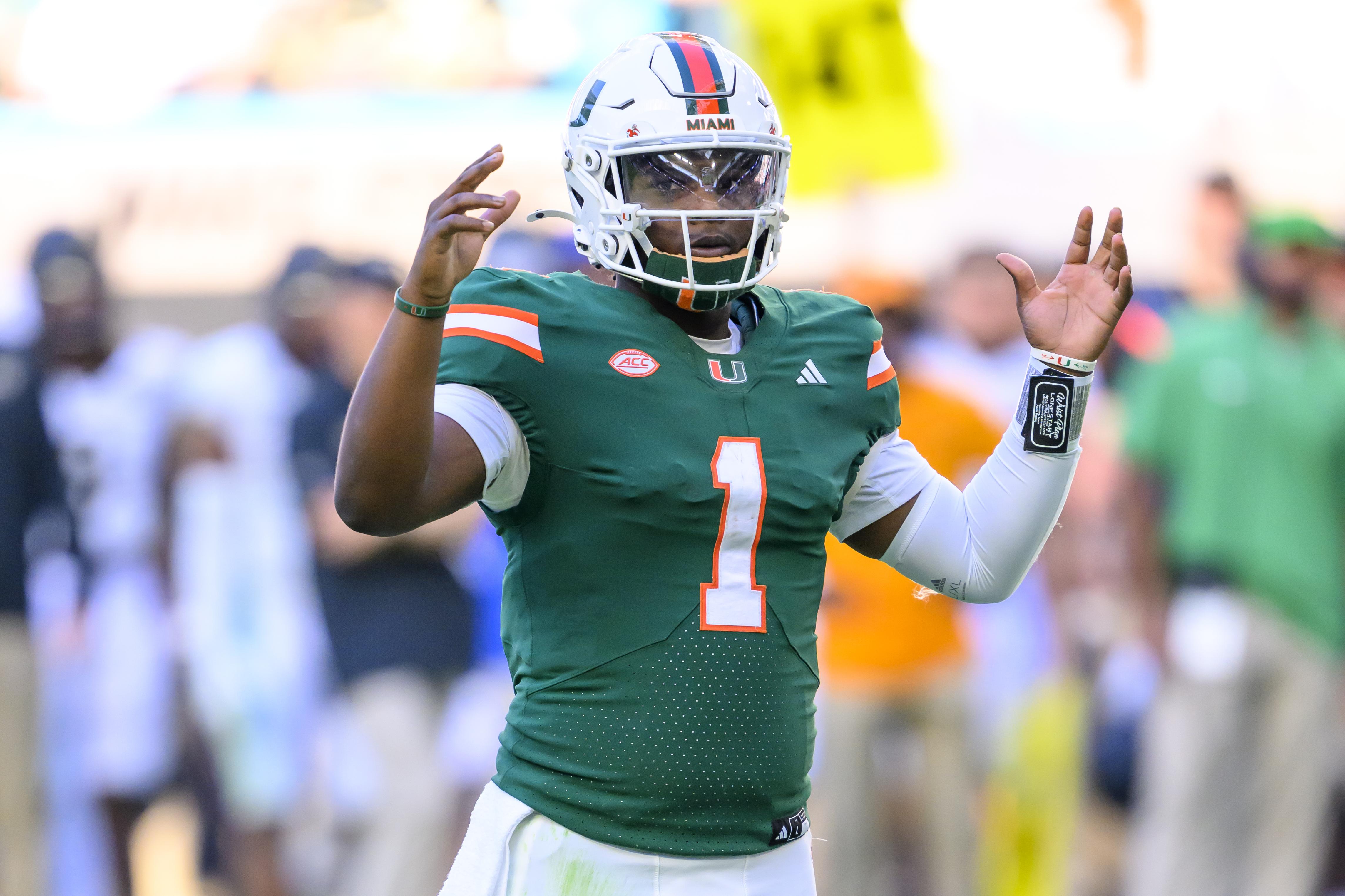 COLLEGE FOOTBALL: NOV 23 Wake Forest at Miami