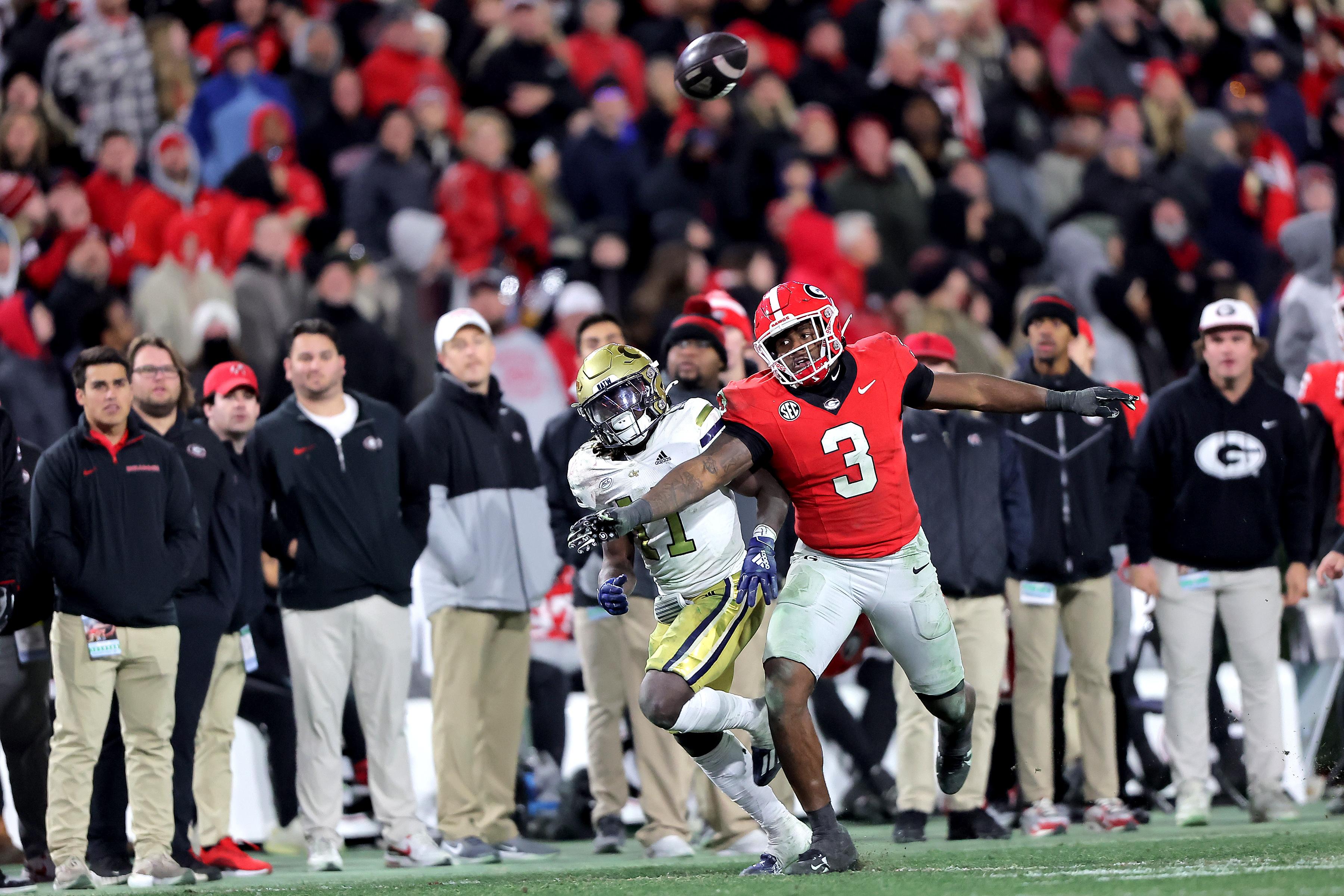 COLLEGE FOOTBALL: NOV 29 Georgia Tech at Georgia