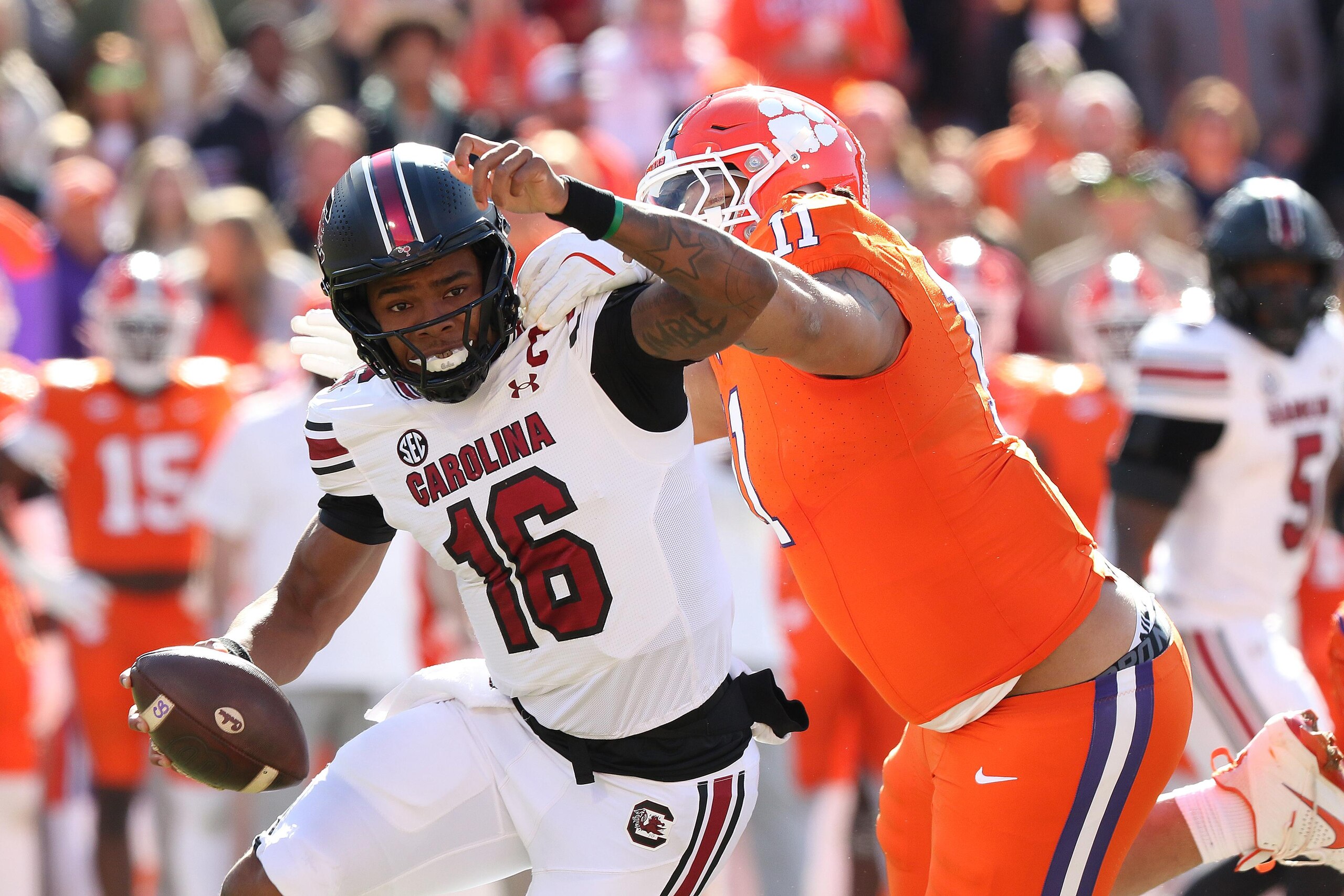 COLLEGE FOOTBALL: NOV 30 South Carolina at Clemson COLLEGE FOOTBALL: NOV 30 South Carolina at Clemson