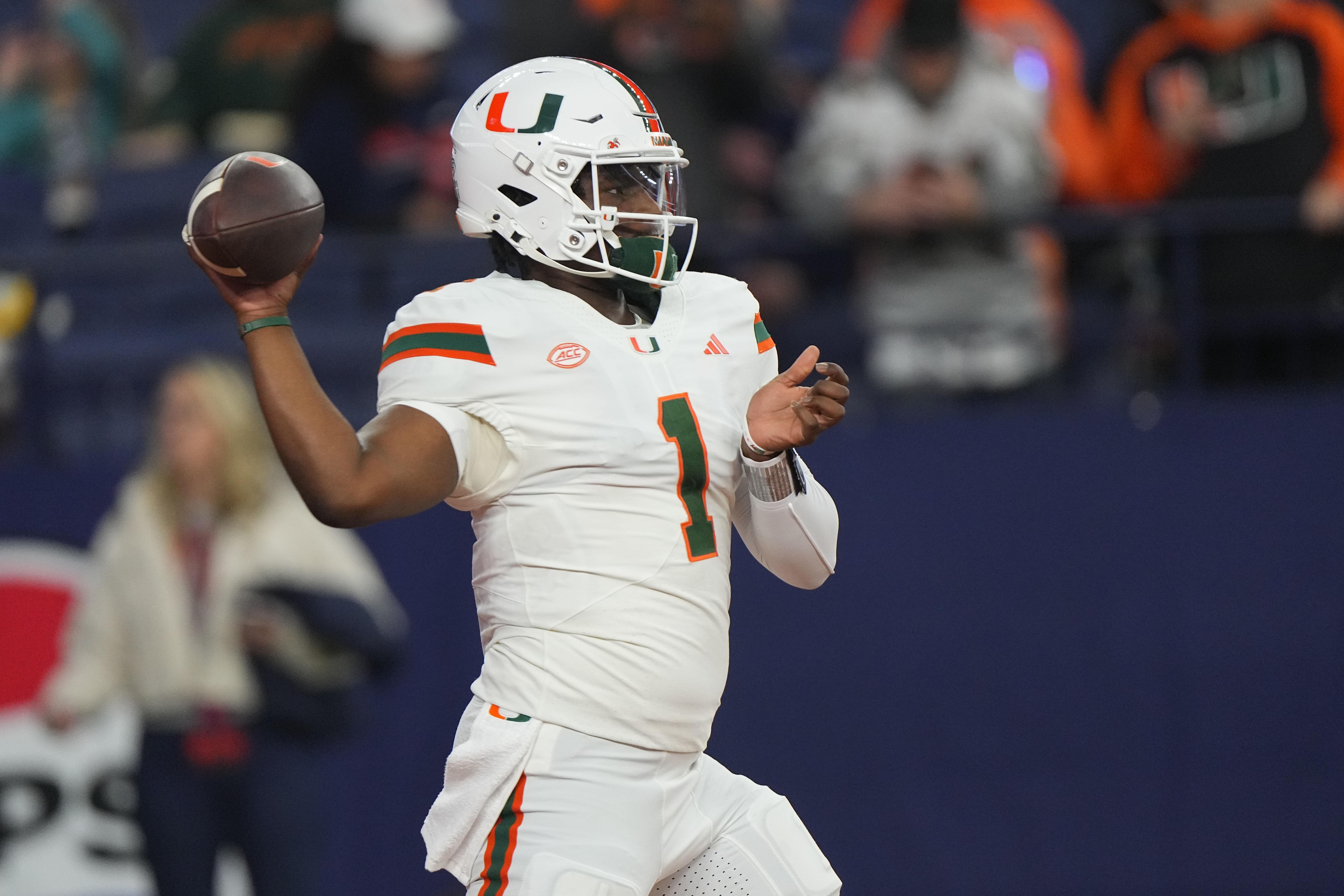 COLLEGE FOOTBALL: NOV 30 Miami at Syracuse
