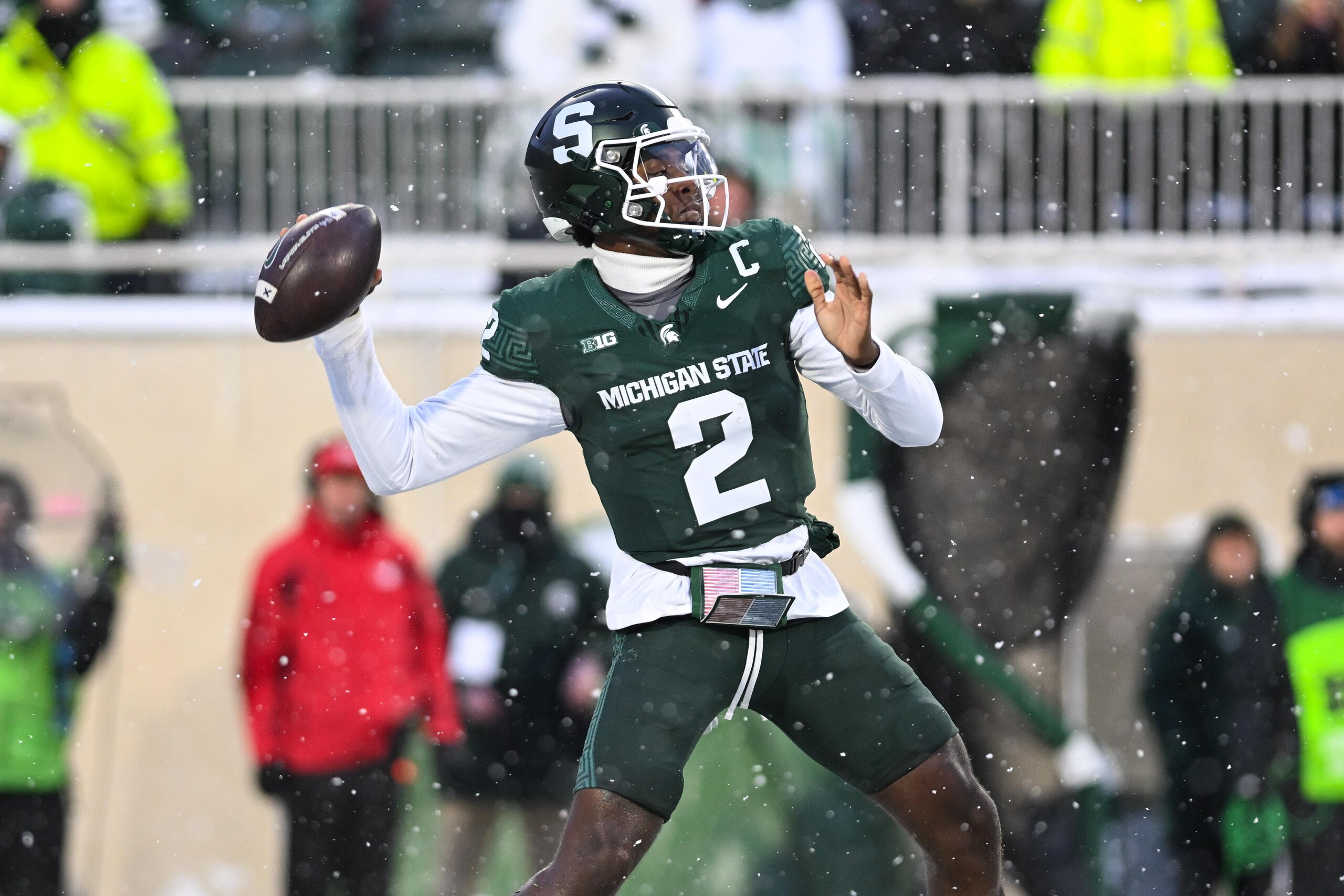 COLLEGE FOOTBALL: NOV 30 Rutgers at Michigan State COLLEGE FOOTBALL: NOV 30 Rutgers at Michigan State