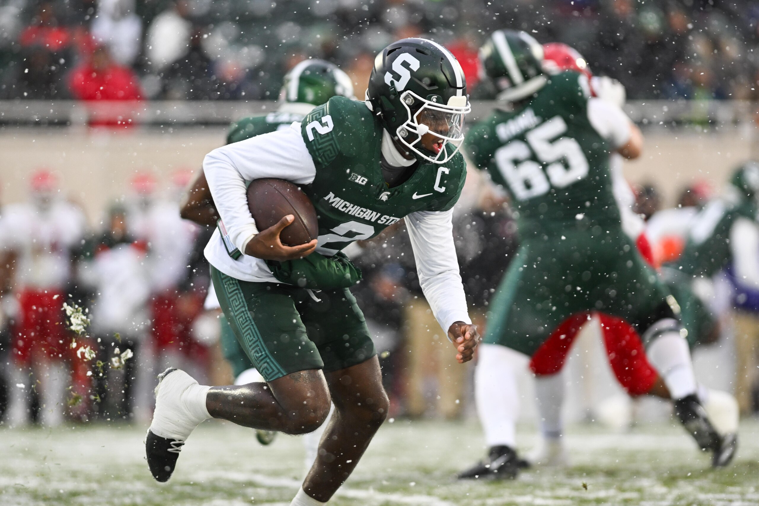 COLLEGE FOOTBALL: NOV 30 Rutgers at Michigan State COLLEGE FOOTBALL: NOV 30 Rutgers at Michigan State
