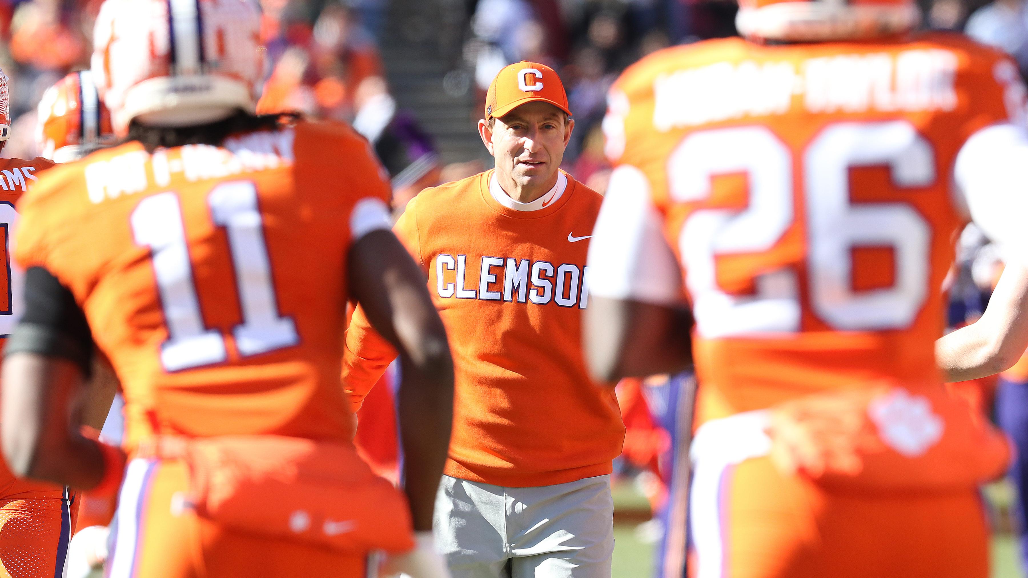 COLLEGE FOOTBALL: NOV 30 South Carolina at Clemson