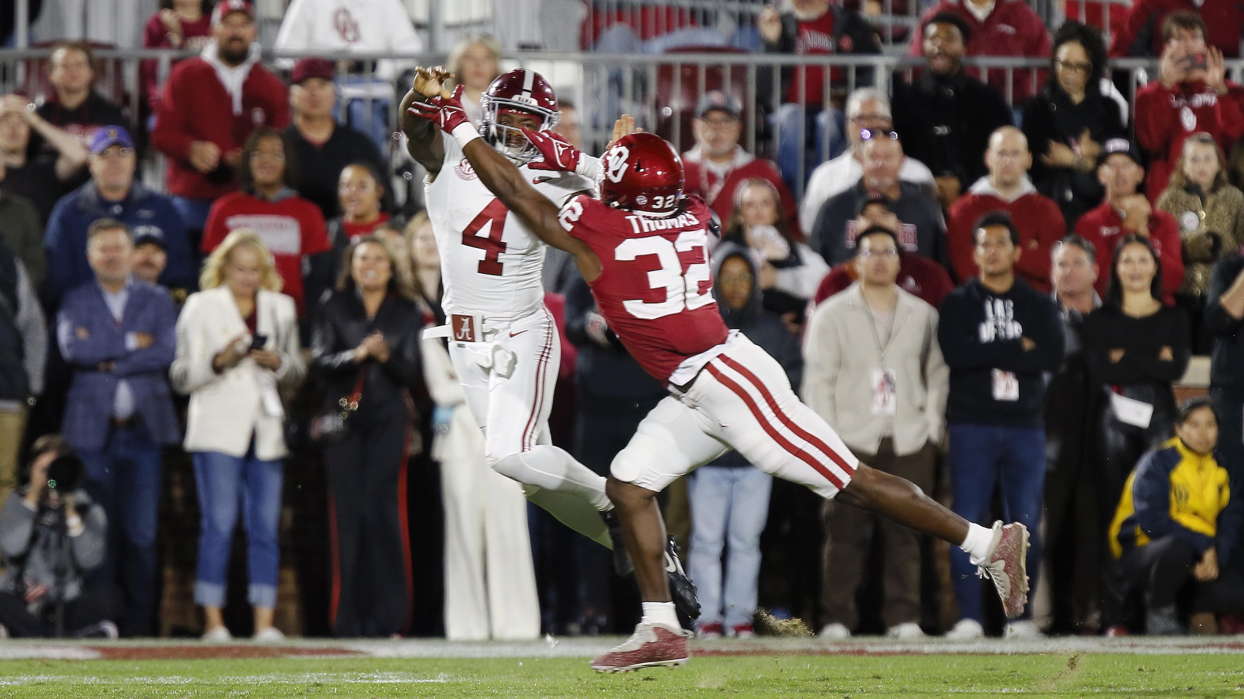 Alabama v Oklahoma