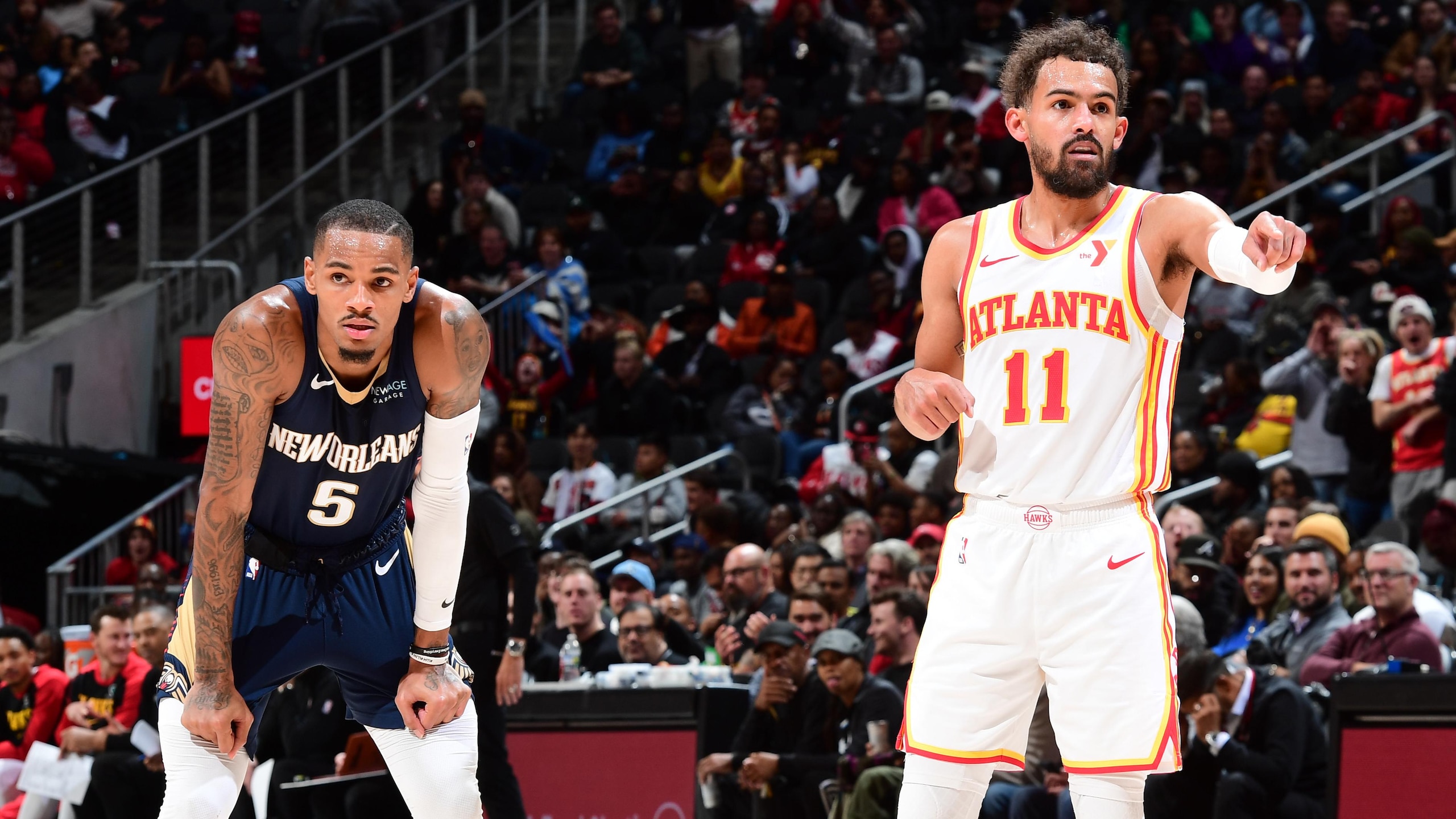New Orleans Pelicans v Atlanta Hawks New Orleans Pelicans v Atlanta Hawks