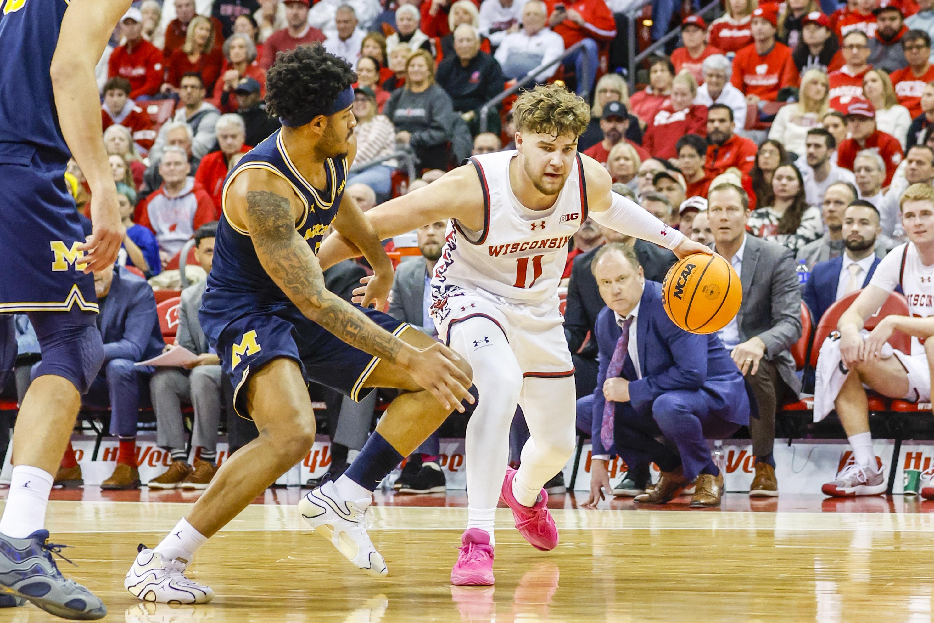 COLLEGE BASKETBALL: DEC 03 Michigan at Wisconsin