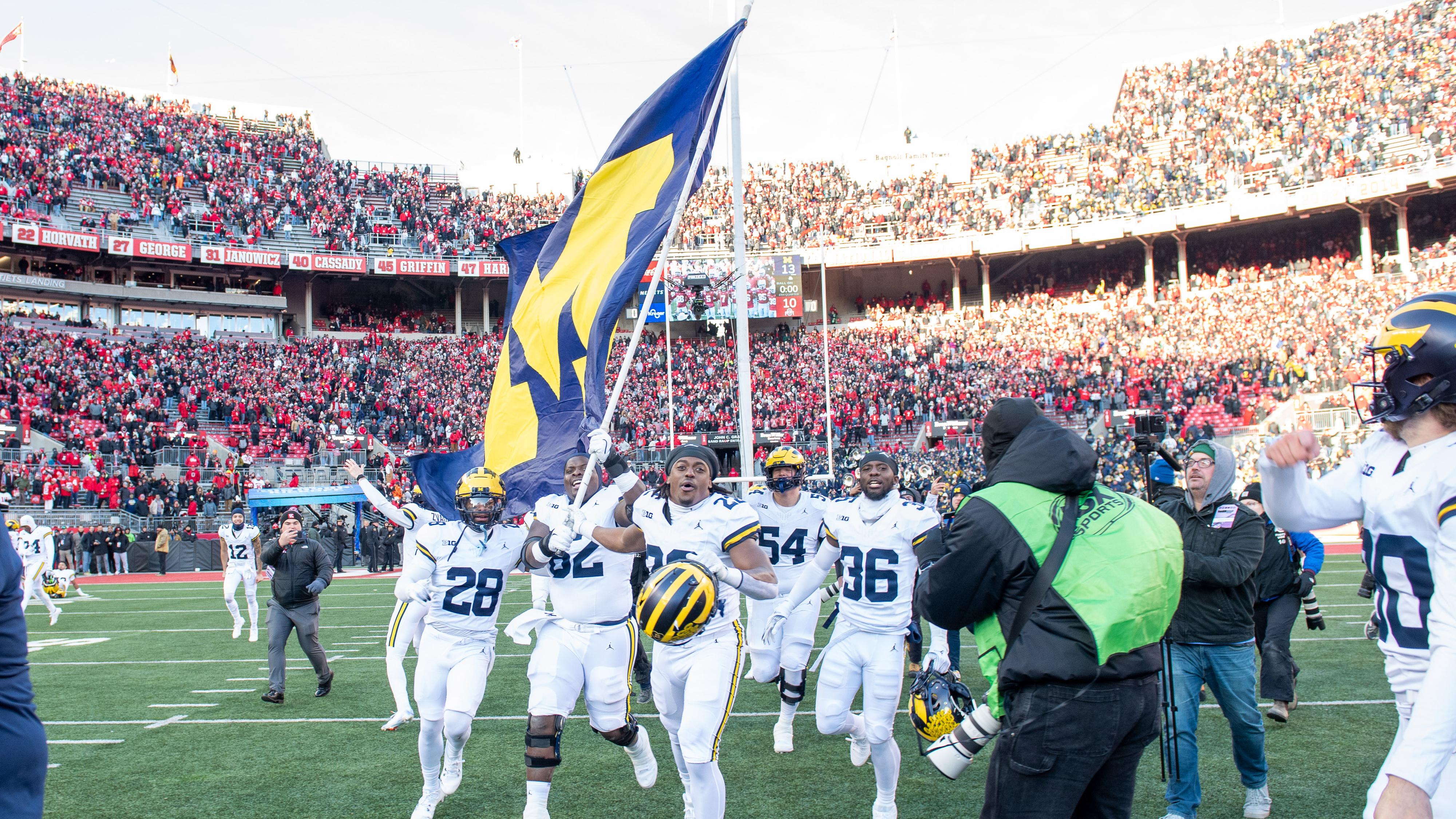 Michigan’s Sherrone Moore Says There Will Be ‘No More Flag-Planting’ After OSU Fight