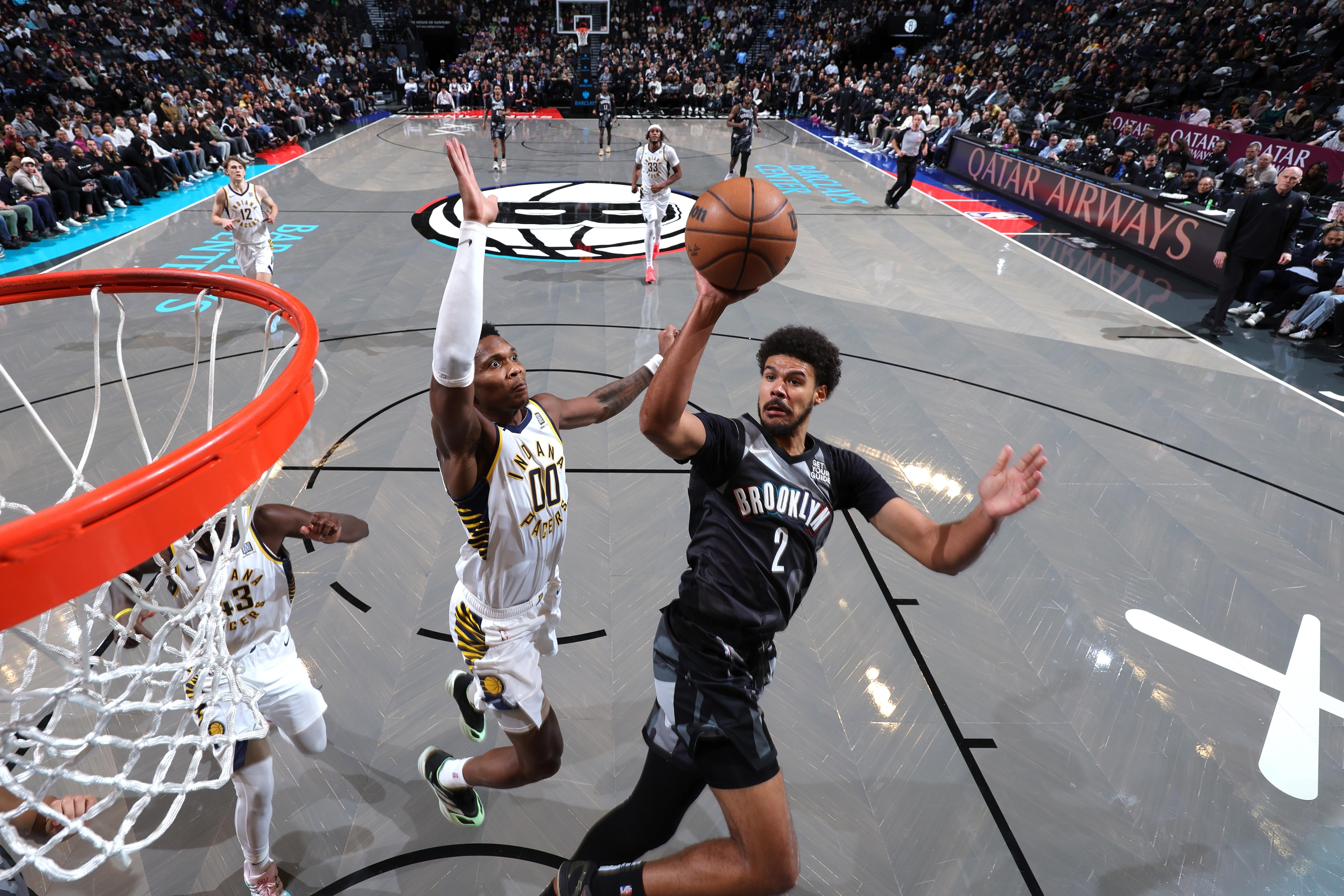 Indiana Pacers v Brooklyn Nets