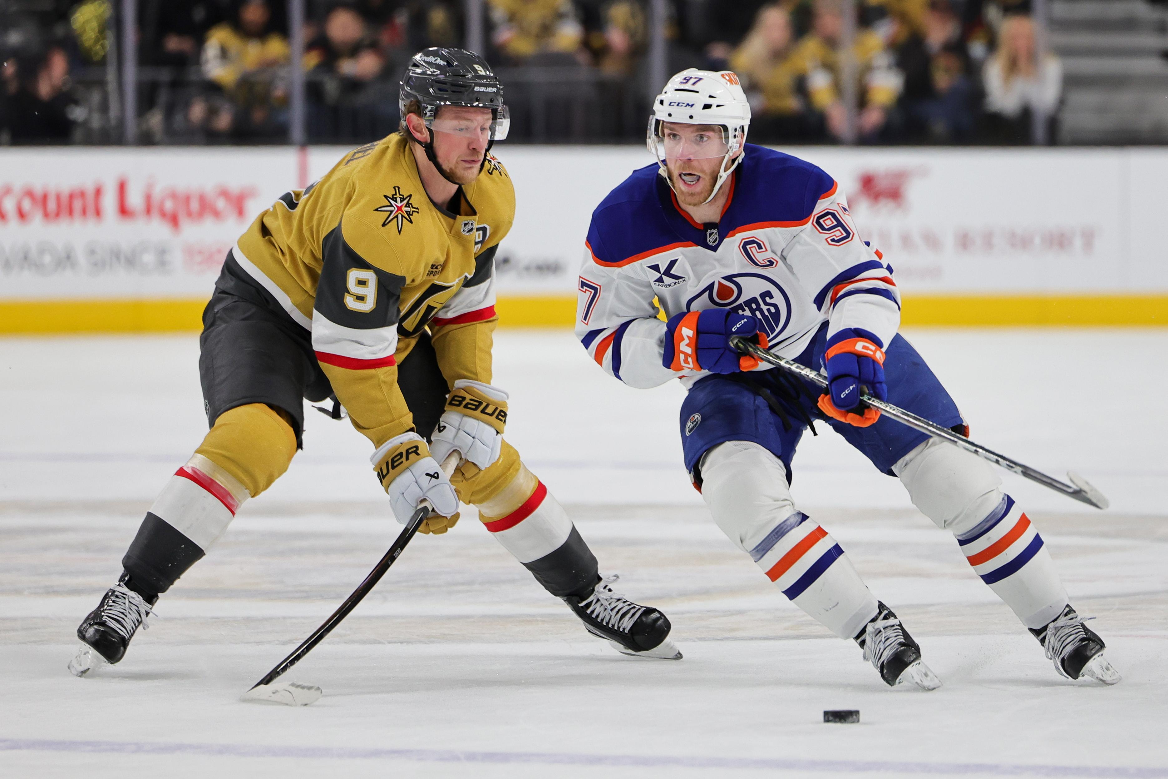 Edmonton Oilers v Vegas Golden Knights