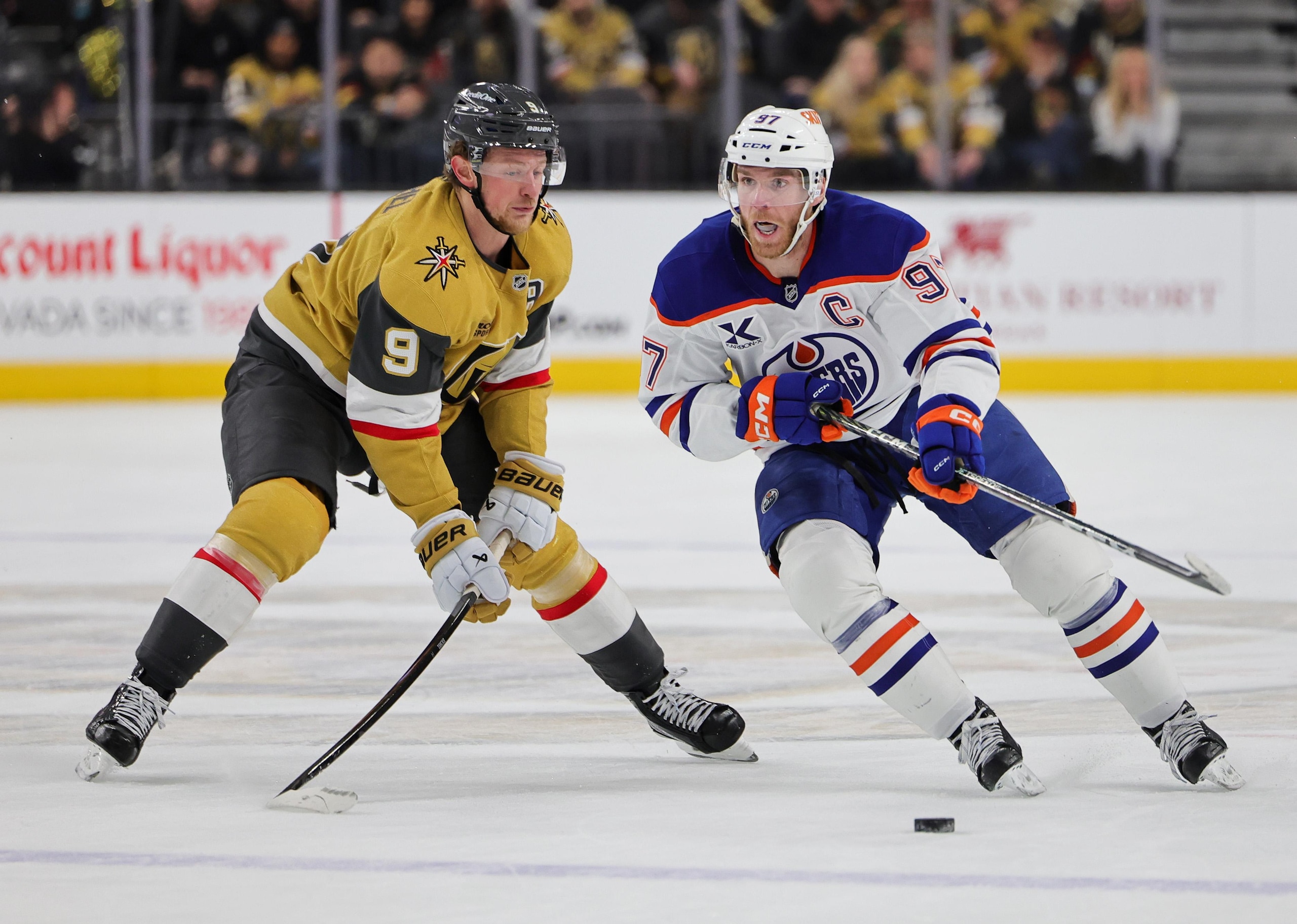 Edmonton Oilers v Vegas Golden Knights