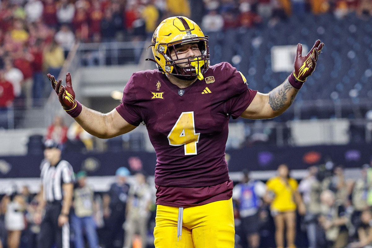 Battering Ra CFB Coach Questions If Giants' 'Battering Ram' Cam Skattebo Can Stay ...