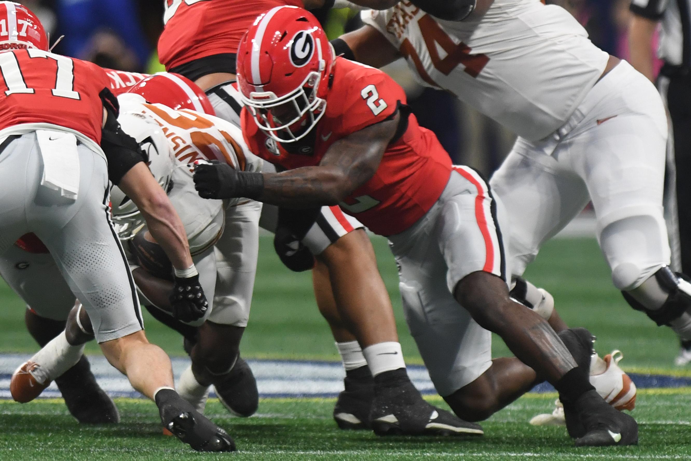 COLLEGE FOOTBALL: DEC 07 SEC Championship Game - Georgia vs Texas