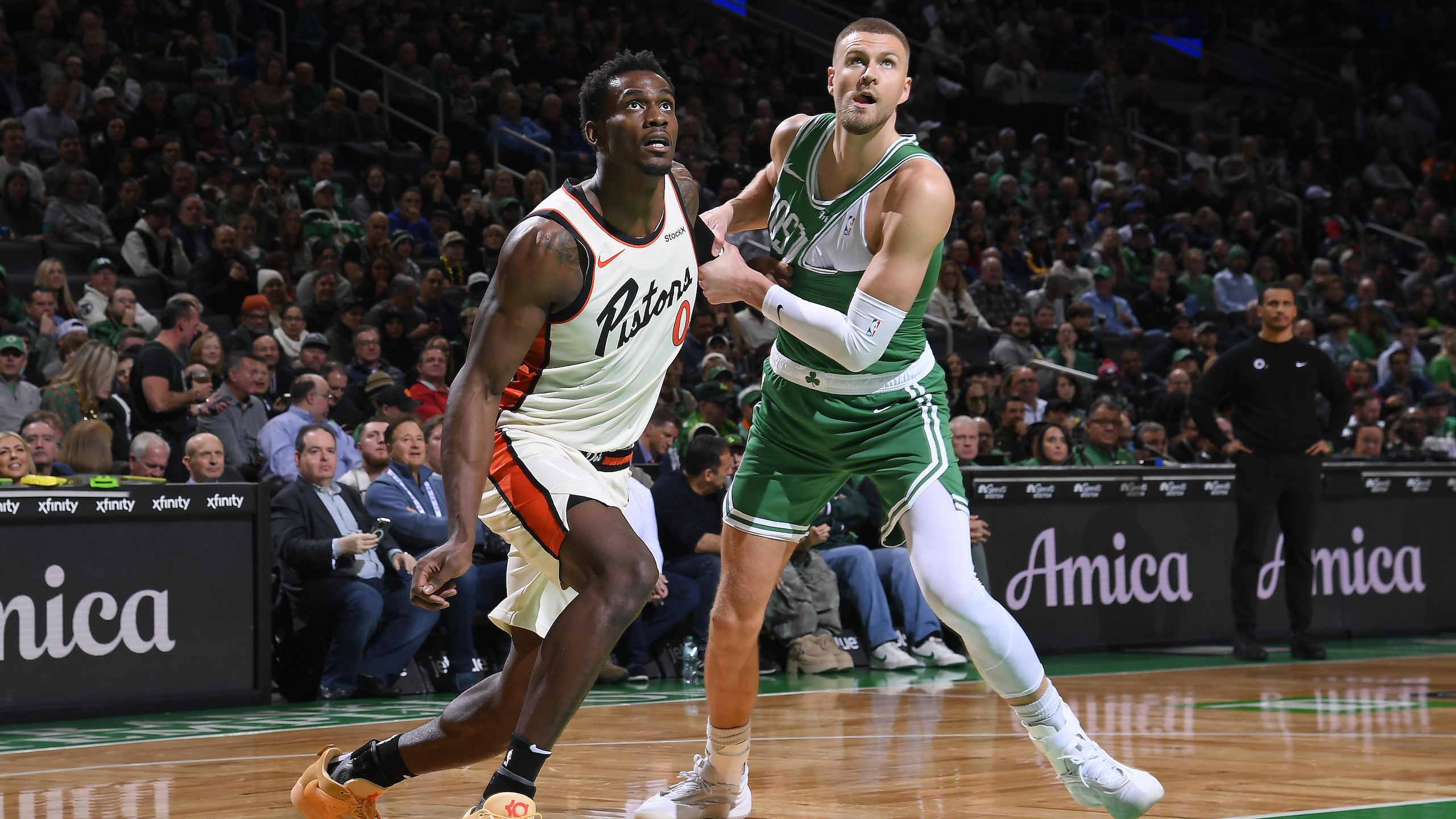 Detroit Pistons v Boston Celtics