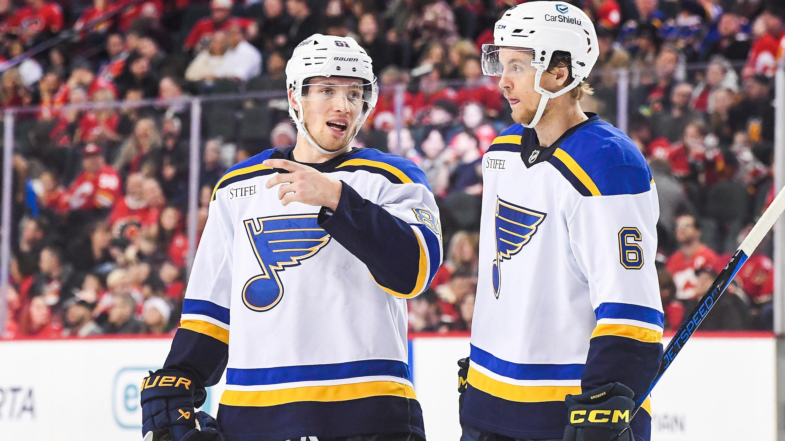 St Louis Blues v Calgary Flames