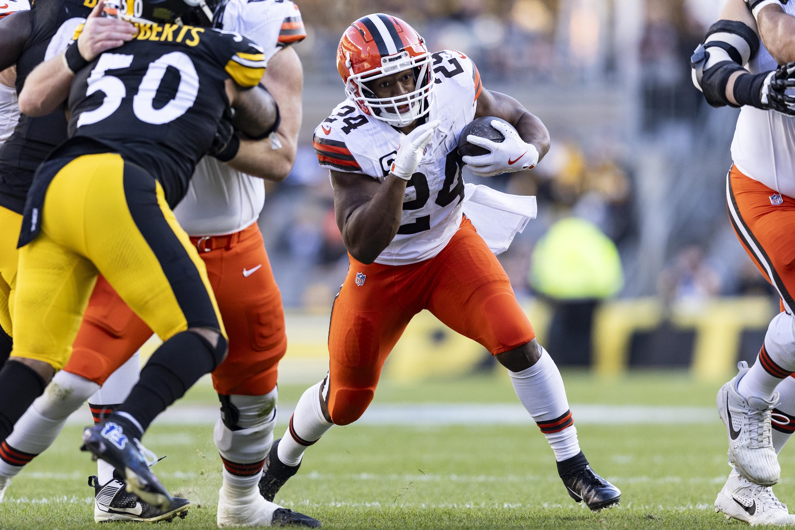 Cleveland Browns v Pittsburgh Steelers Cleveland Browns v Pittsburgh Steelers