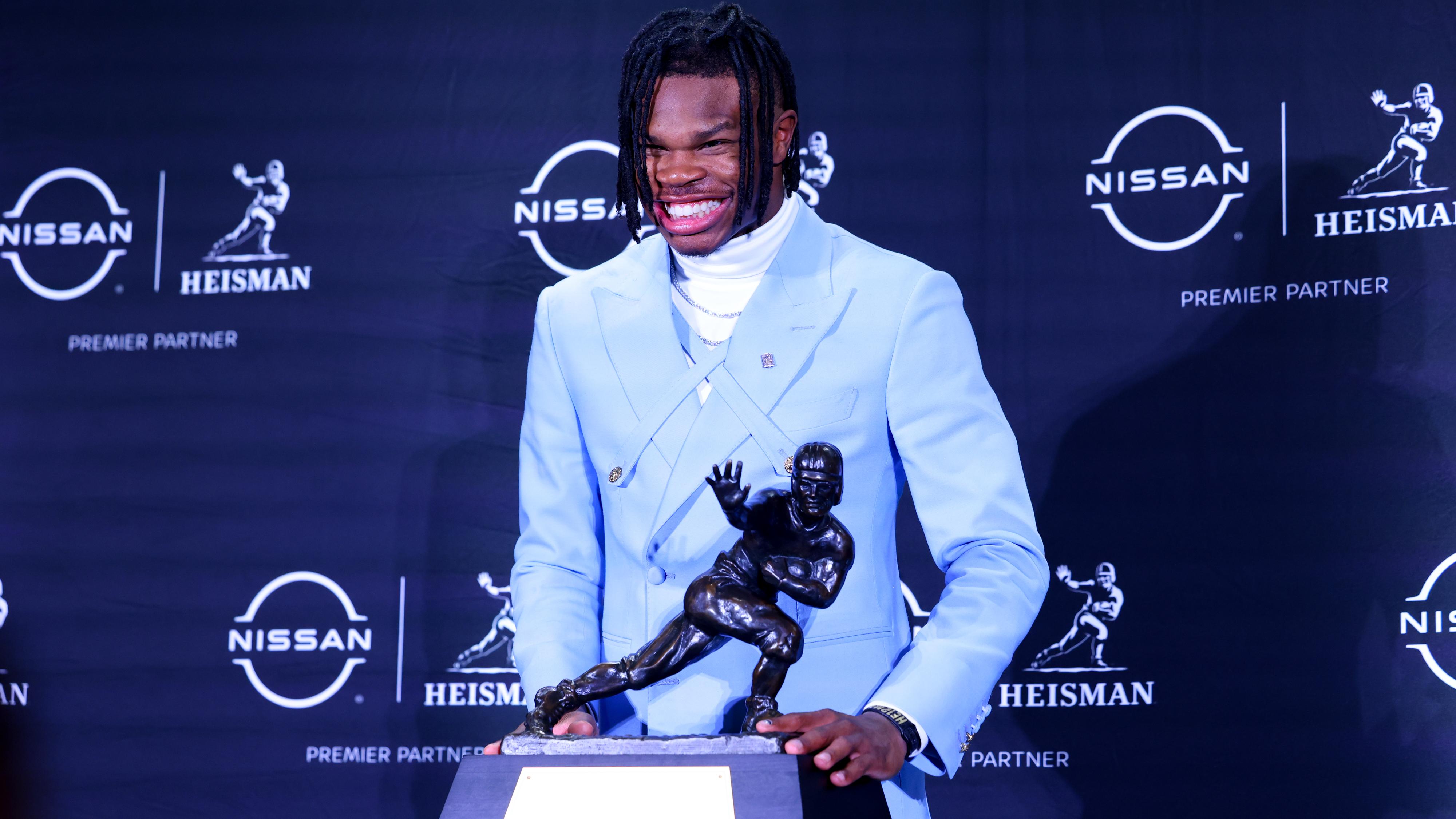 Travis Hunter Joins Heisman House in Video After Winning Trophy with Colorado in 2024